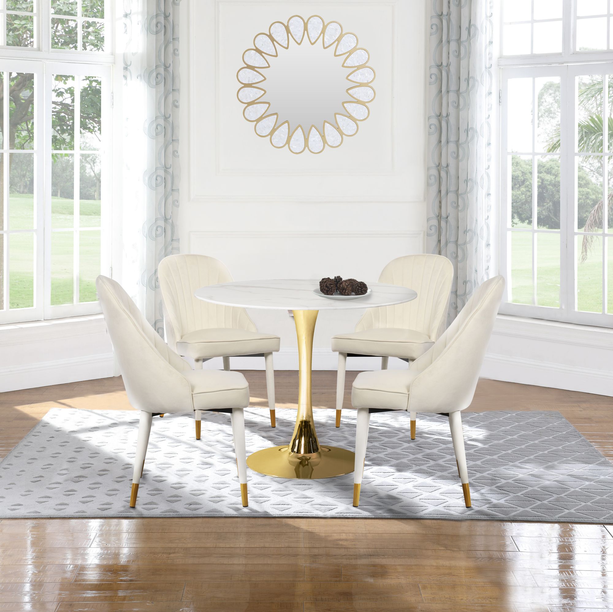 Belle Velvet Dining Chair
