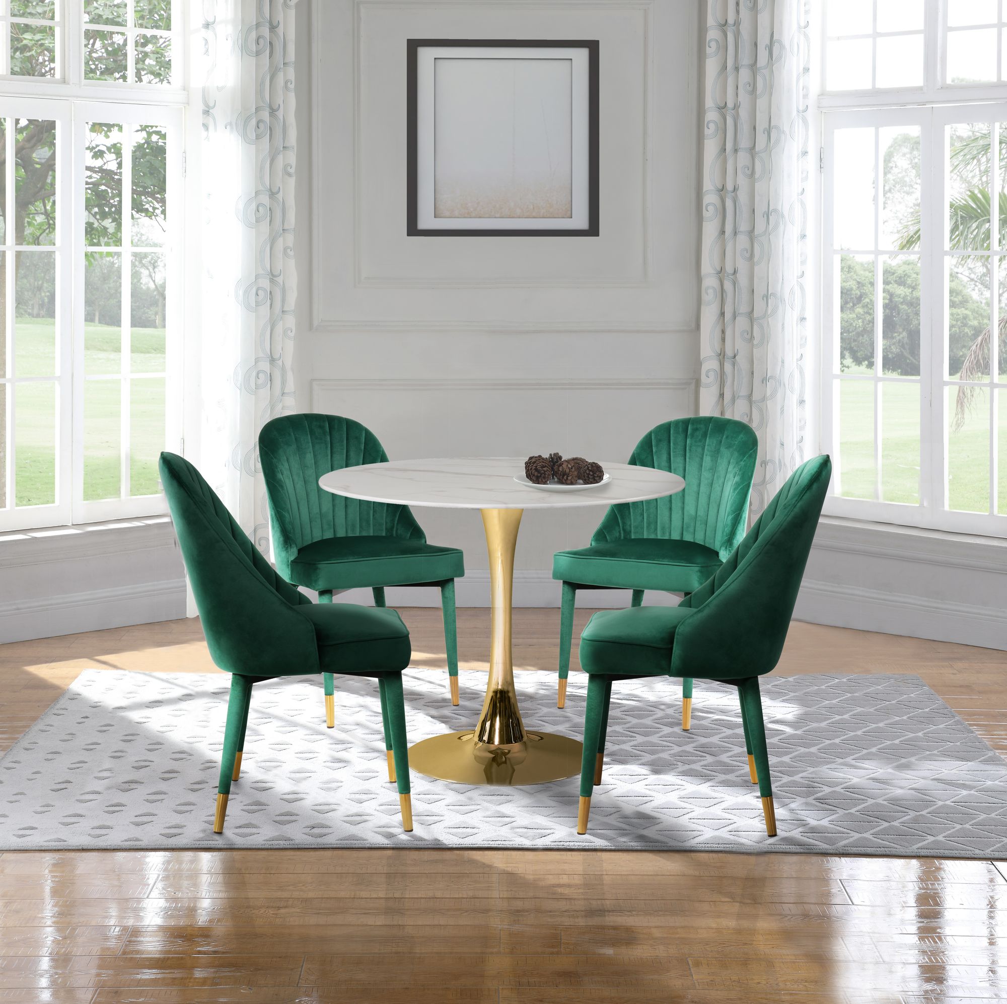 Belle Velvet Dining Chair