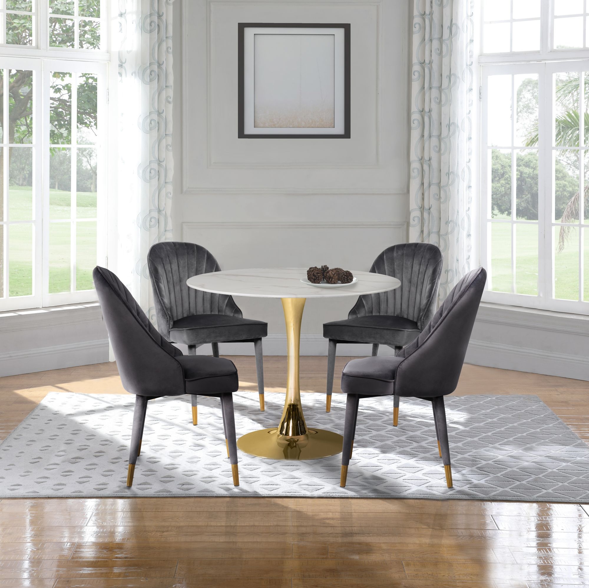 Belle Velvet Dining Chair