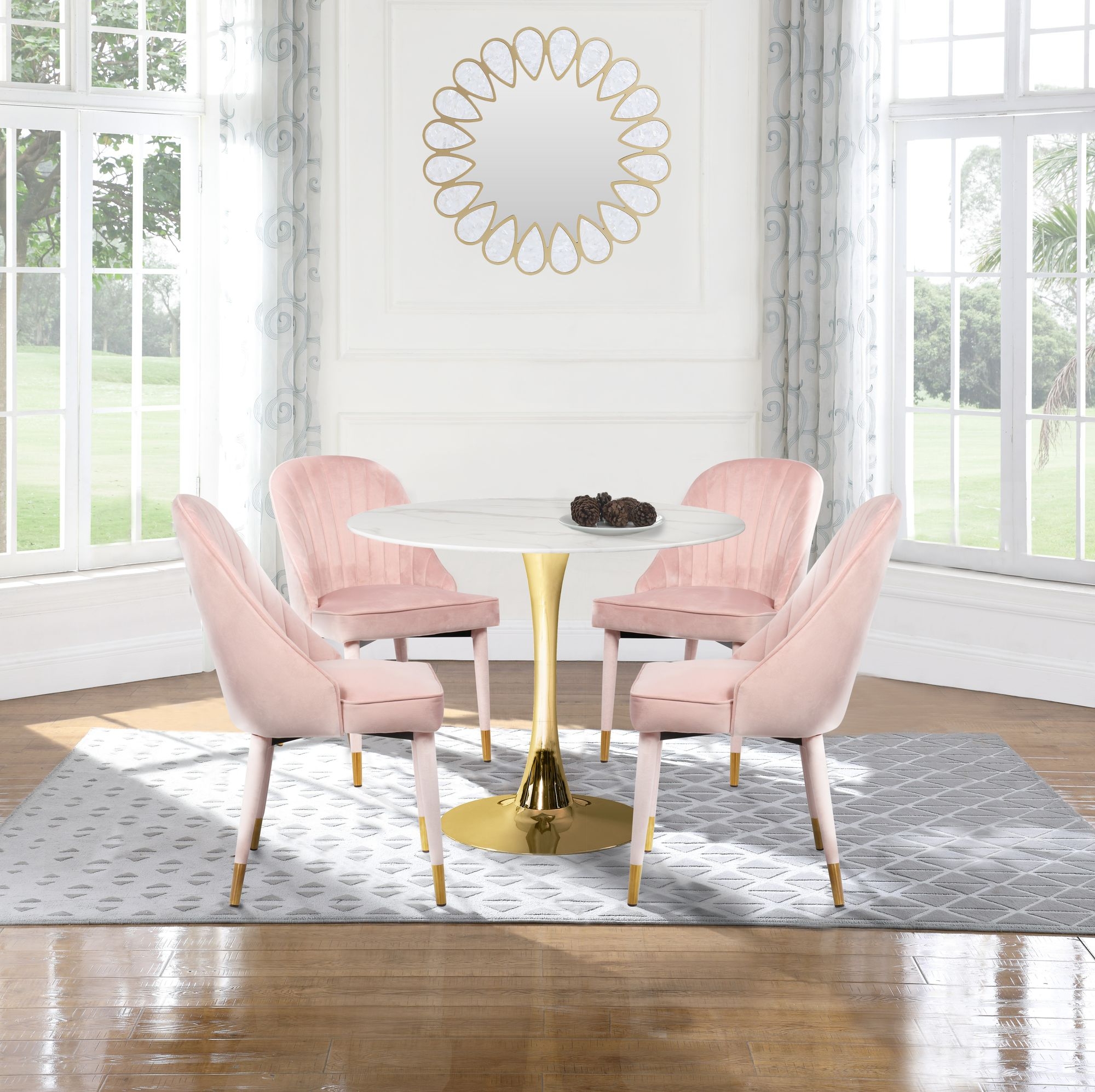 Belle Velvet Dining Chair