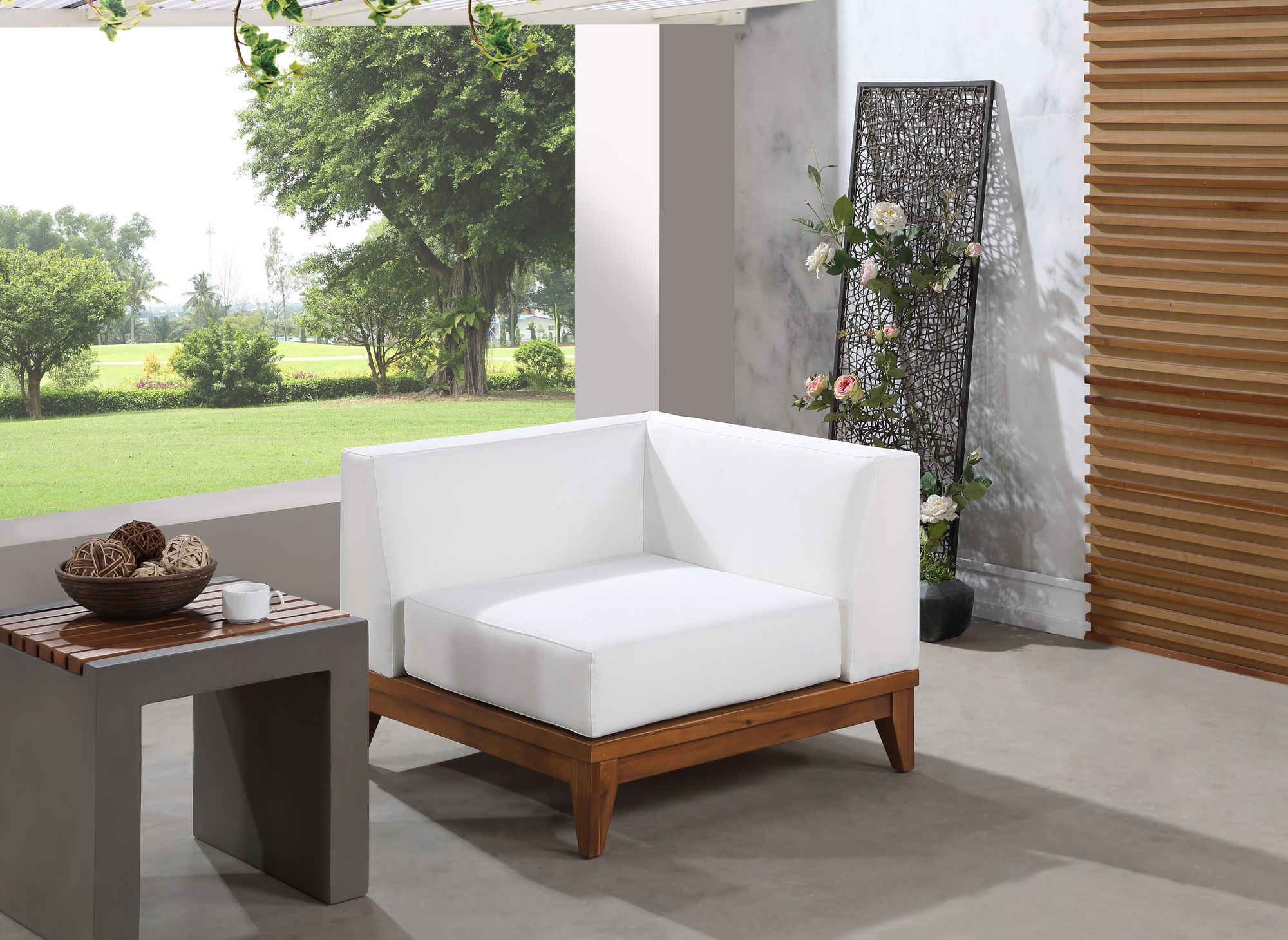 Rio Outdoor Patio Waterproof Modular Corner Chair