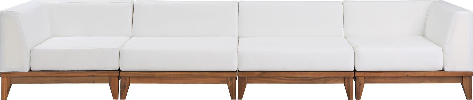 Rio 131" Outdoor Patio Waterproof Fabric Modular Sofa