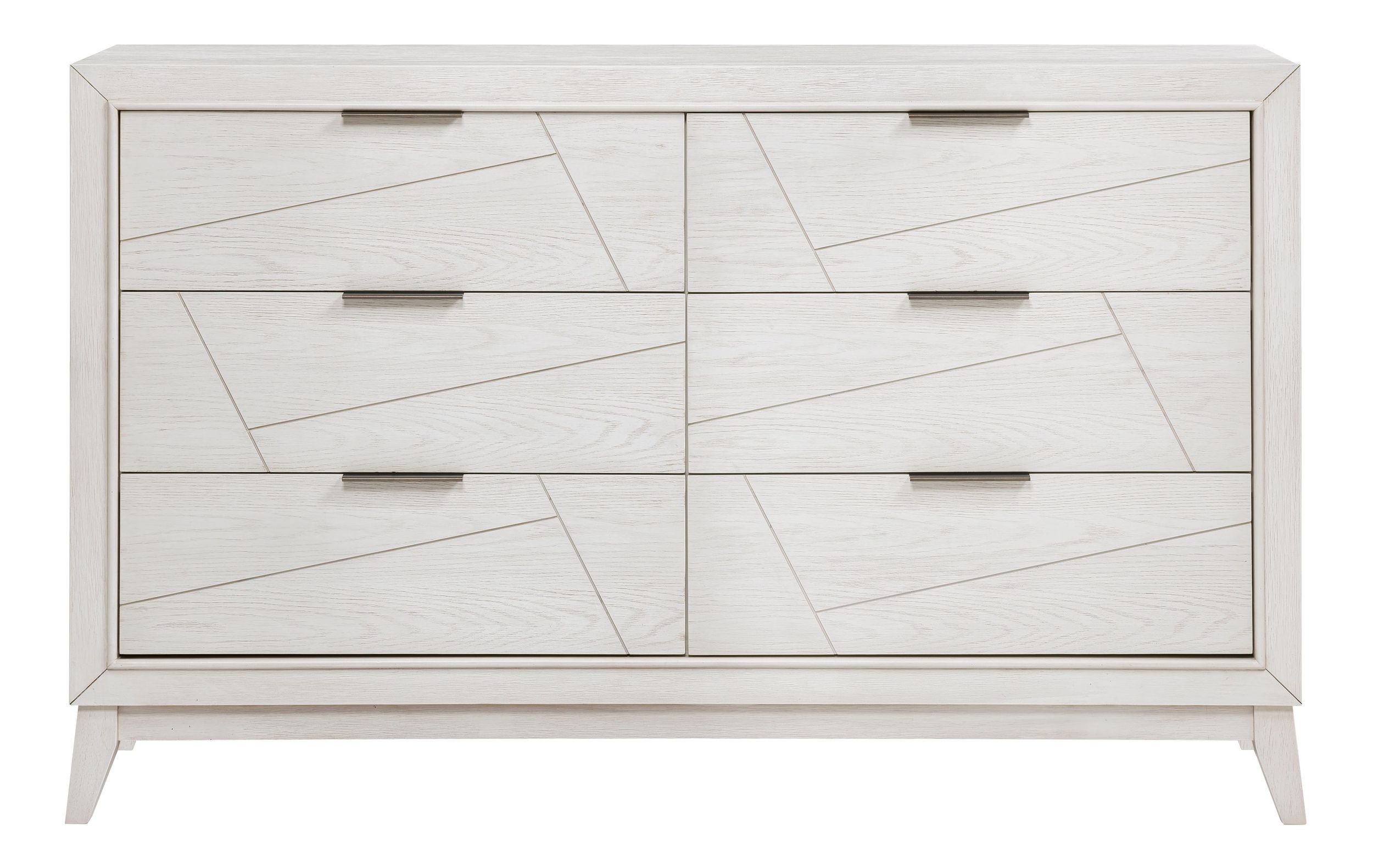 Asteria Chenille/Wood Panel Bedroom Set with LED Lighting