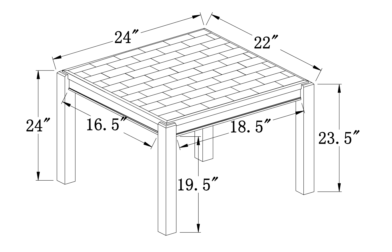 Festus Marble Occasional Table Set by Homelegance