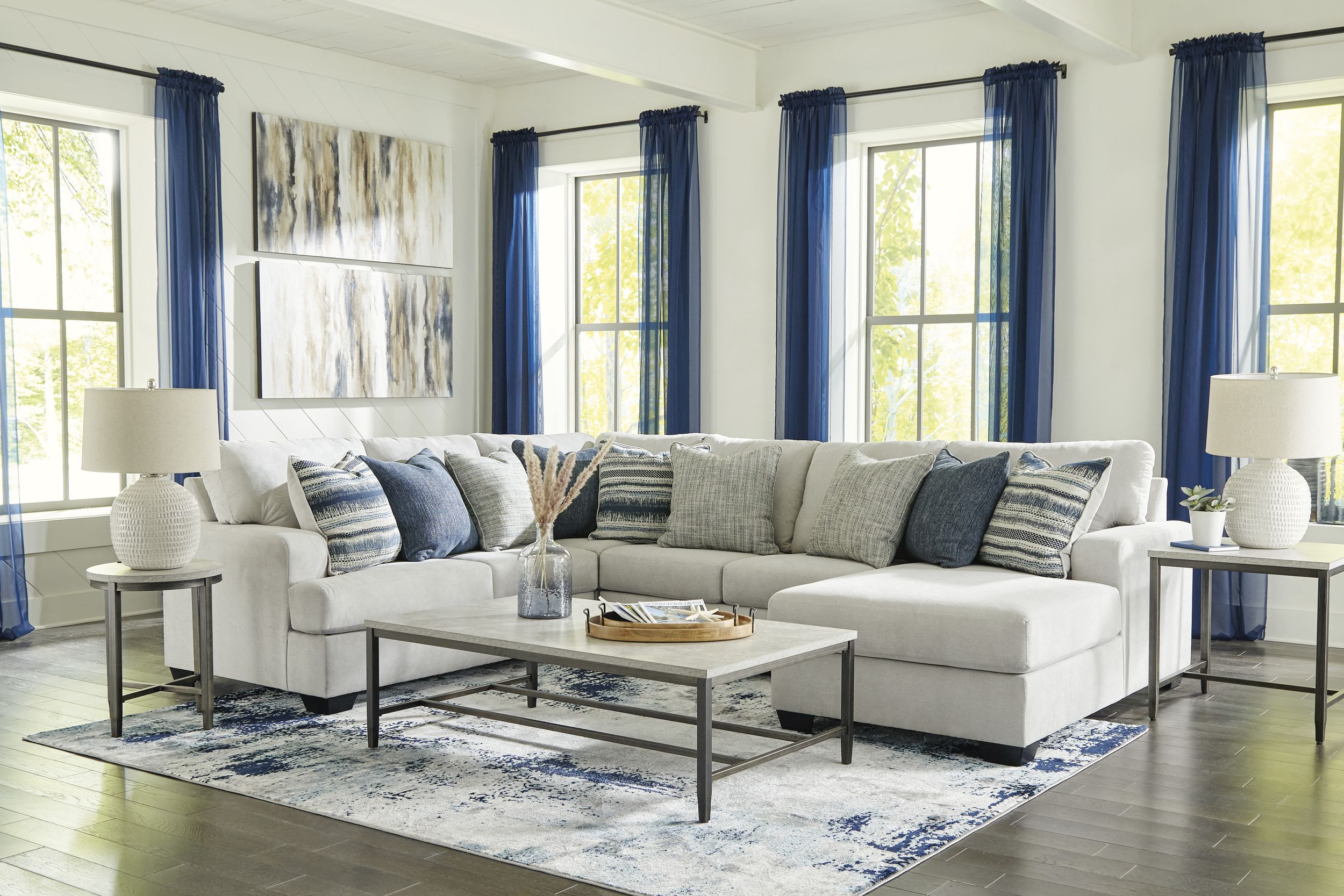 Lowder 4-Piece Sectional 