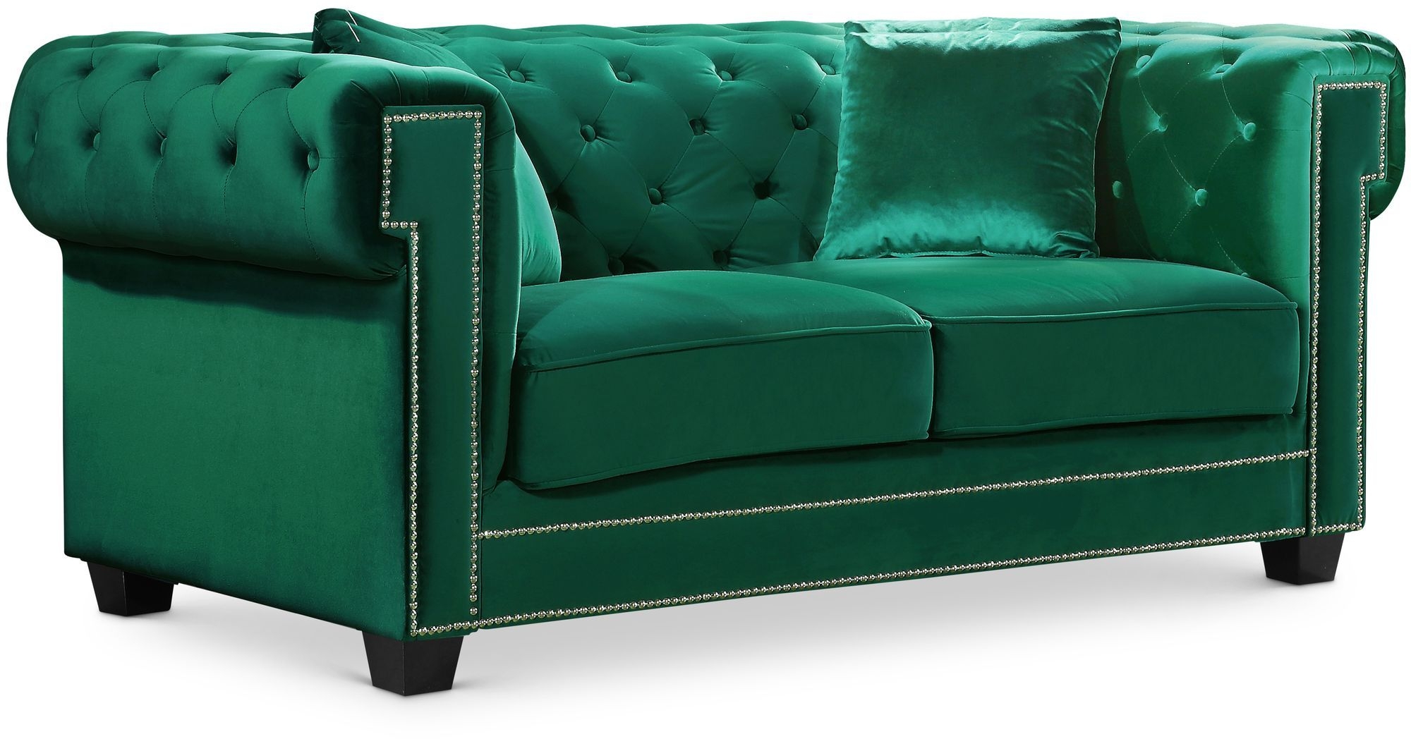 Bowery Velvet Loveseat