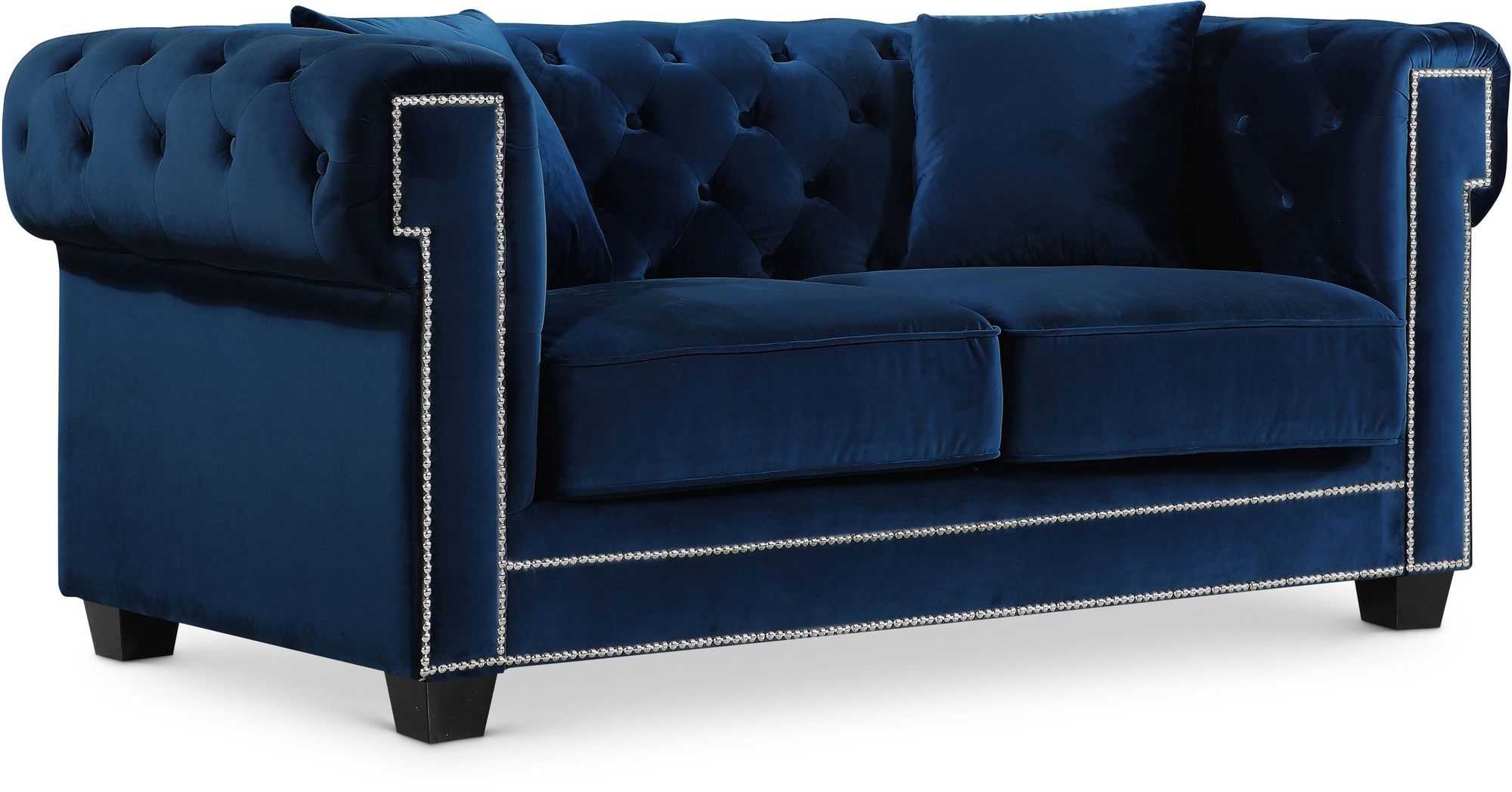 Bowery Velvet Loveseat