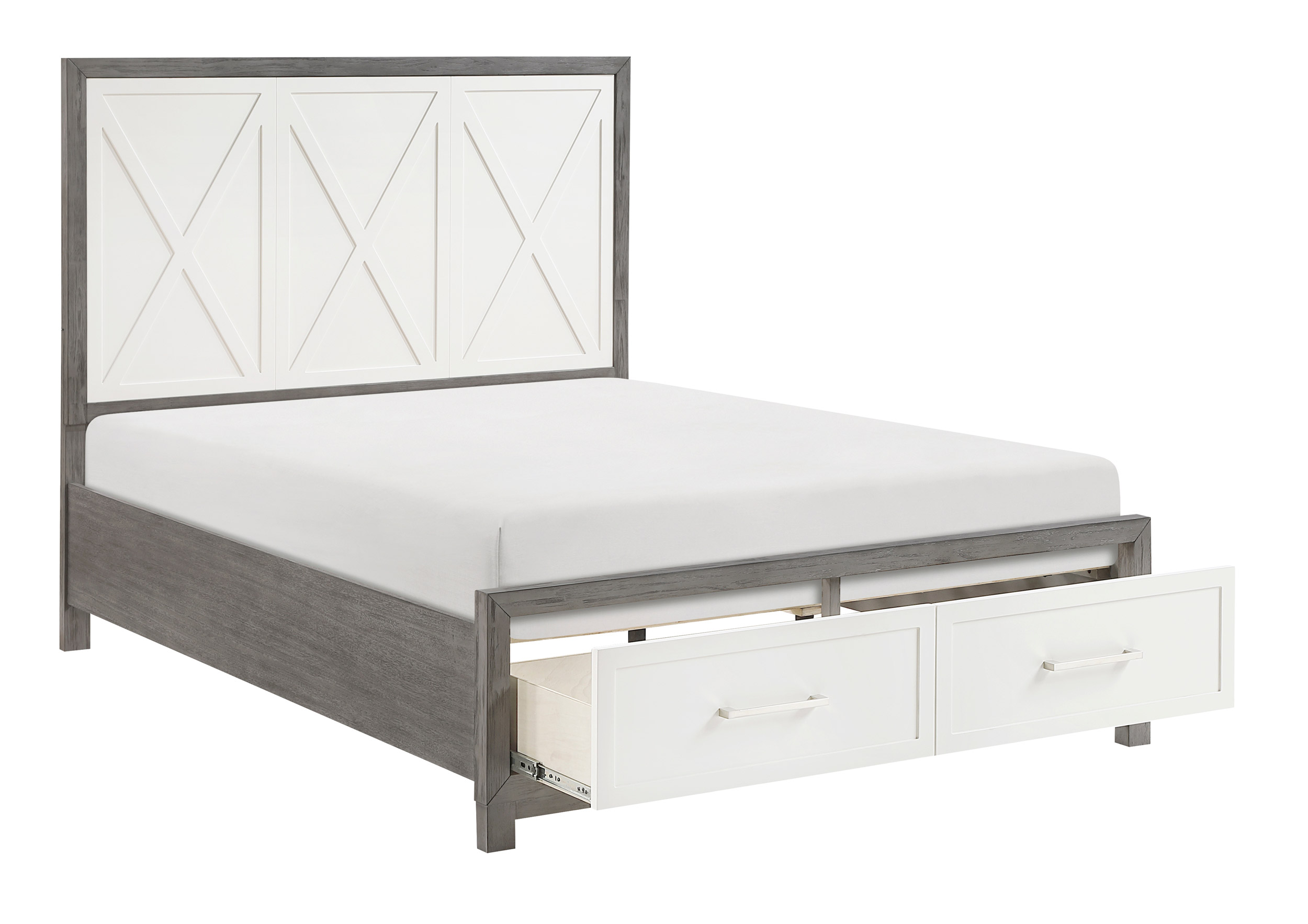Rowan Wood Full Storage Platform Bed