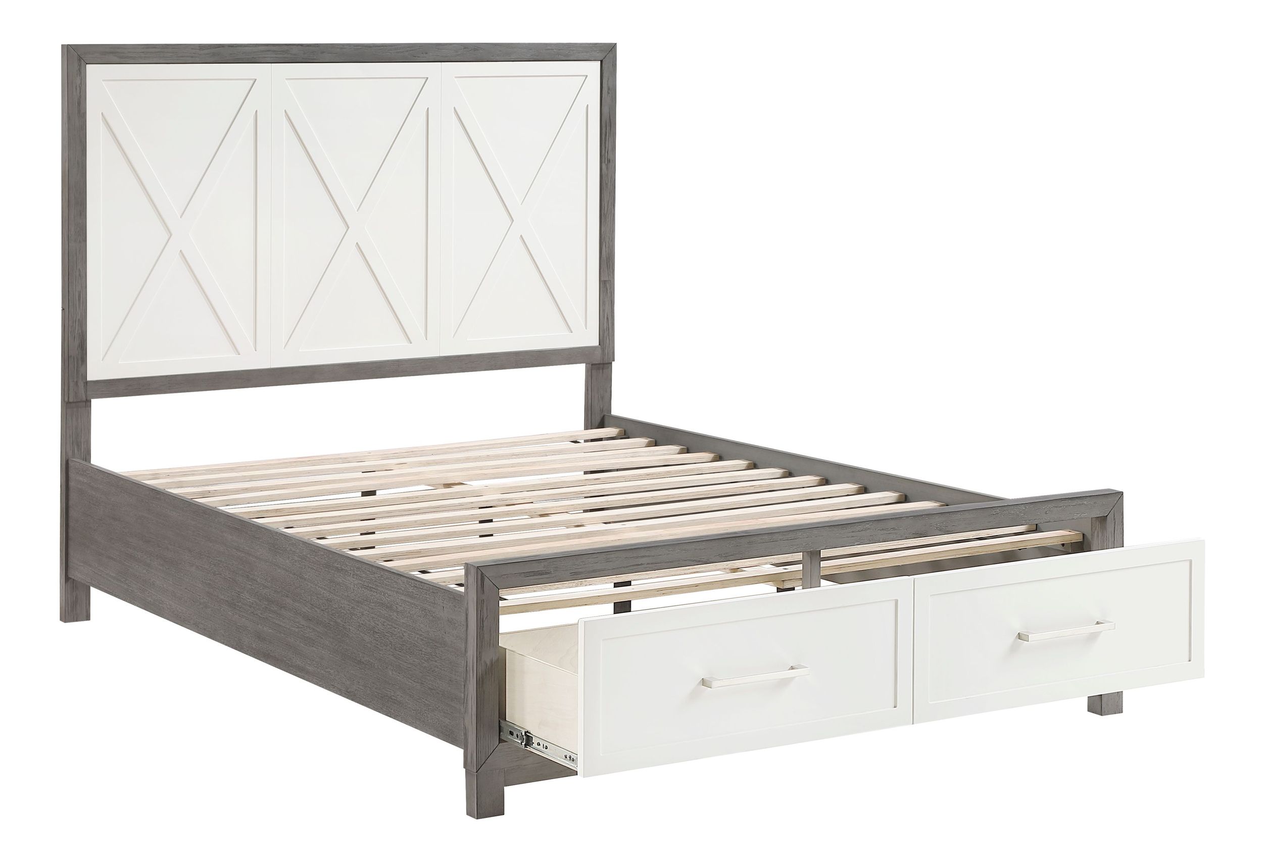 Rowan Wood Storage Platform Bedroom Set