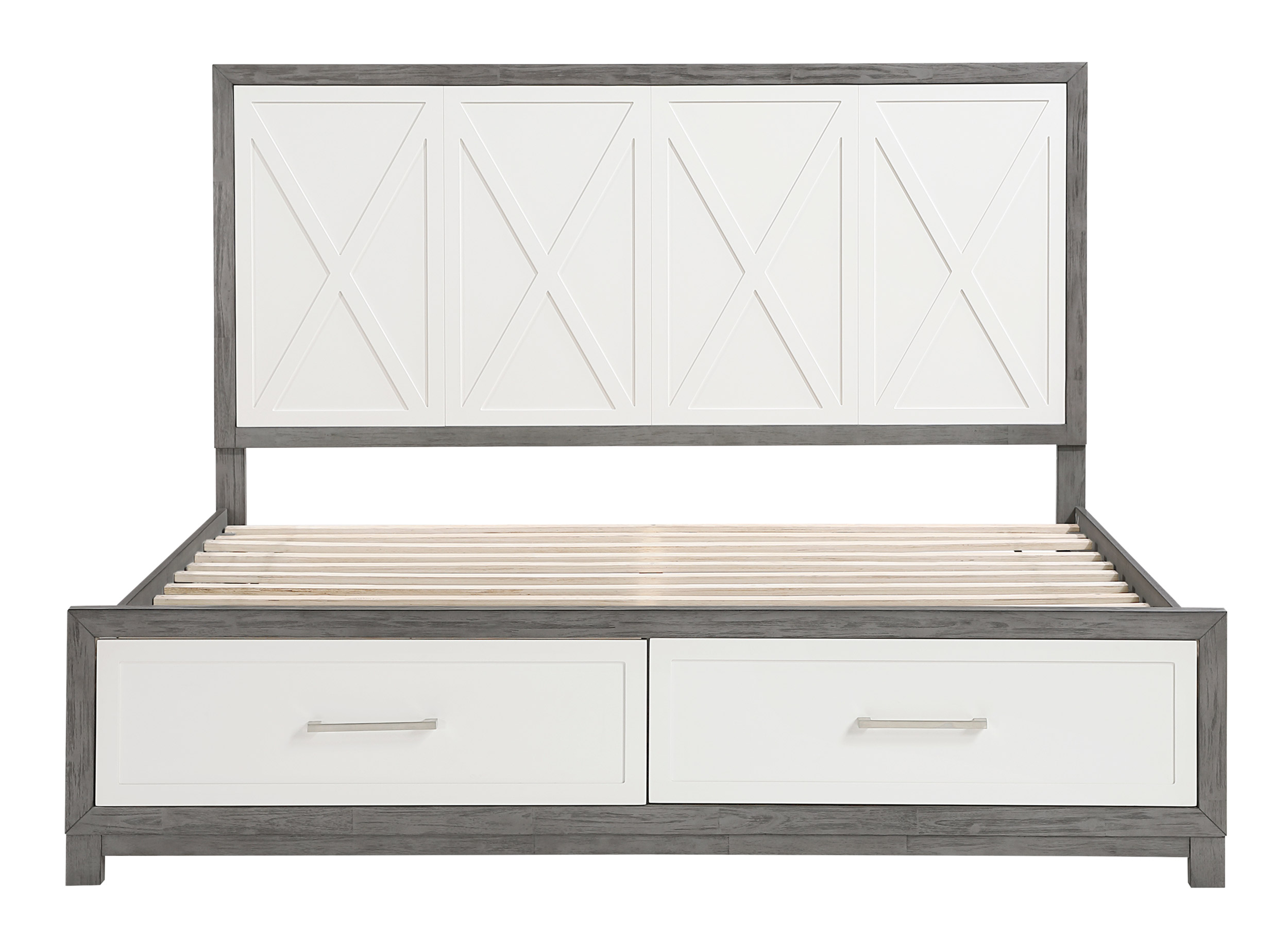 Rowan Wood Eastern King Storage Platform Bed
