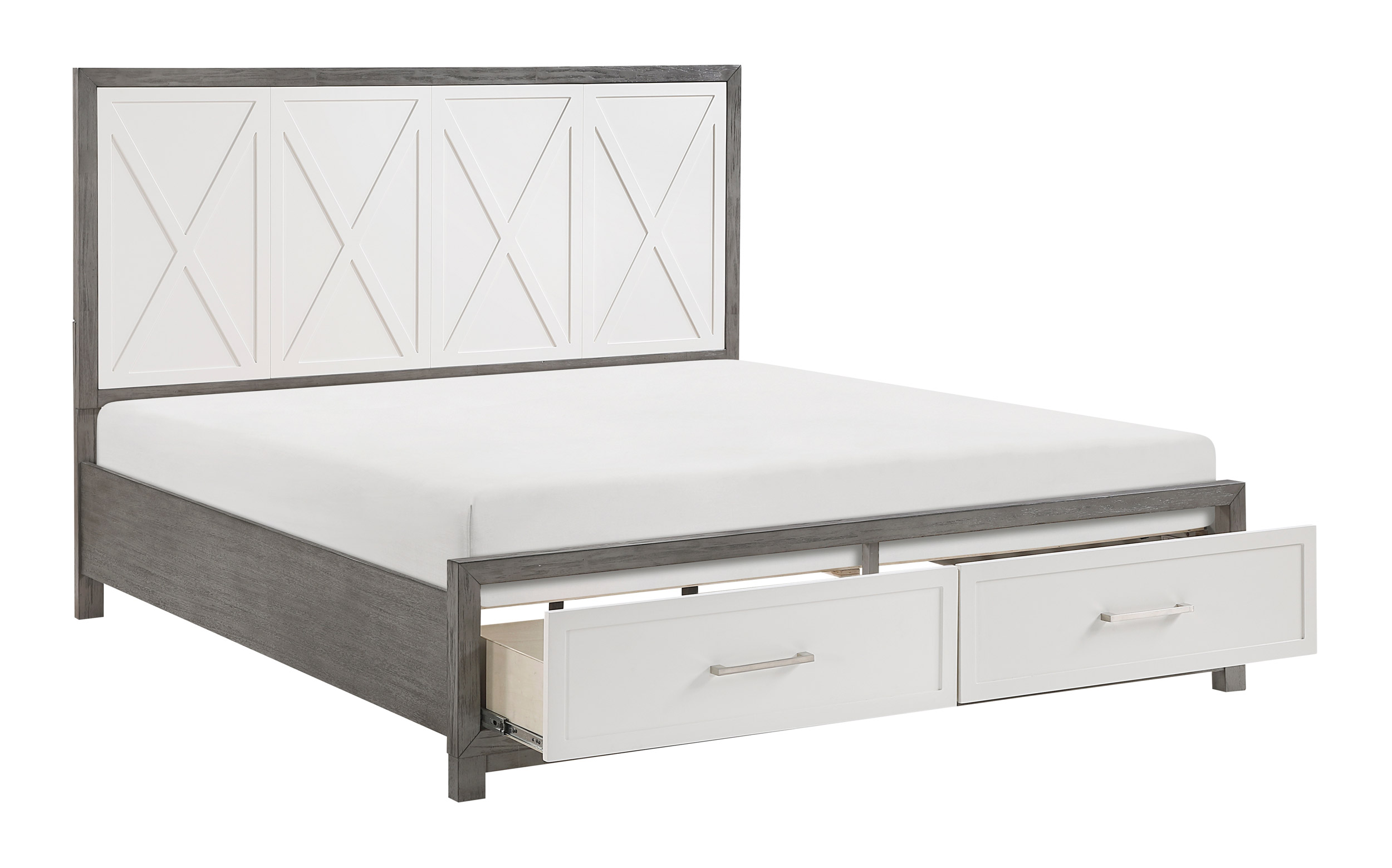 Rowan Wood Eastern King Storage Platform Bed