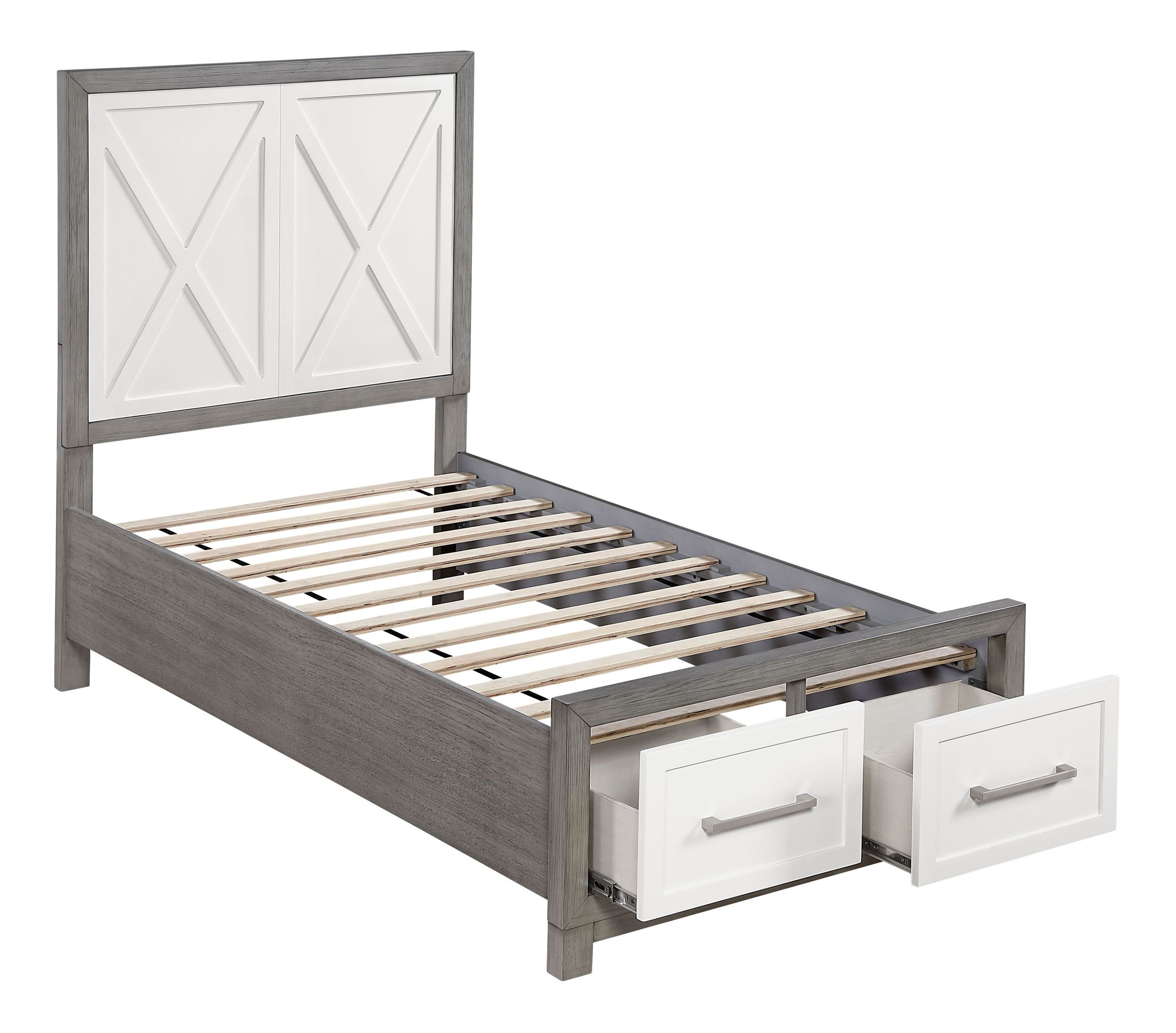 Rowan Wood Storage Platform Bed