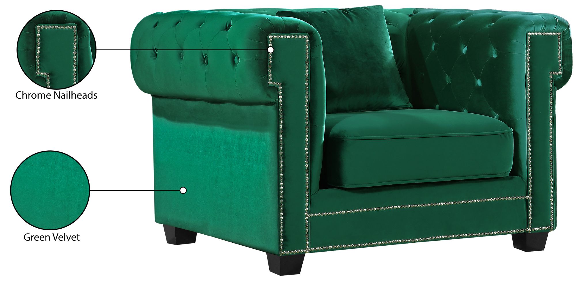 Bowery Velvet Chair