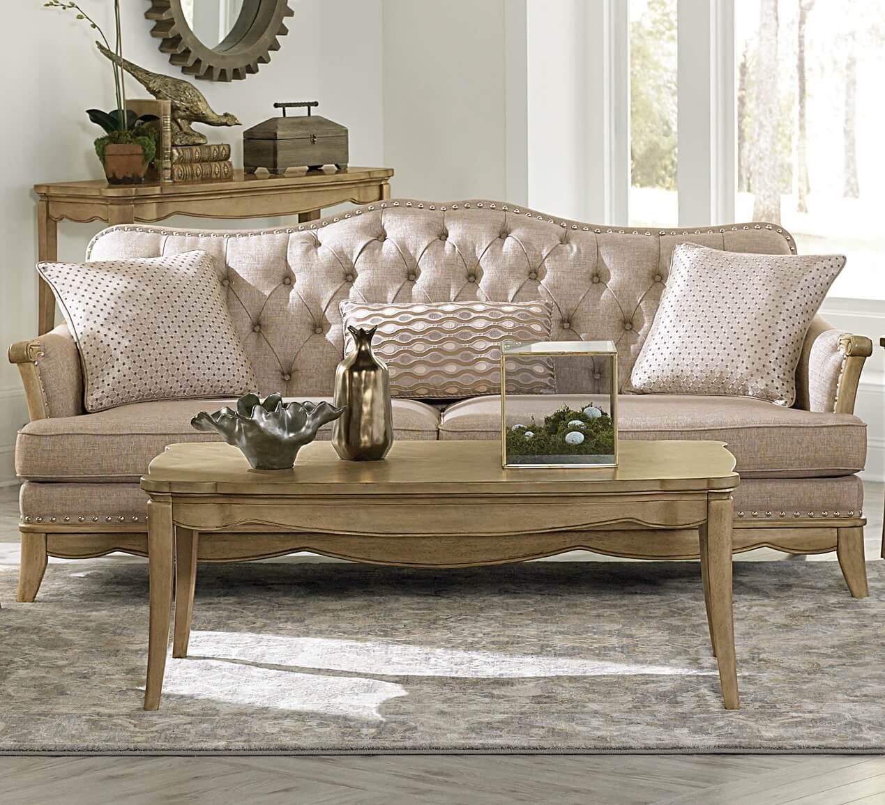 Ashden Fabric Sofa by Homelegance