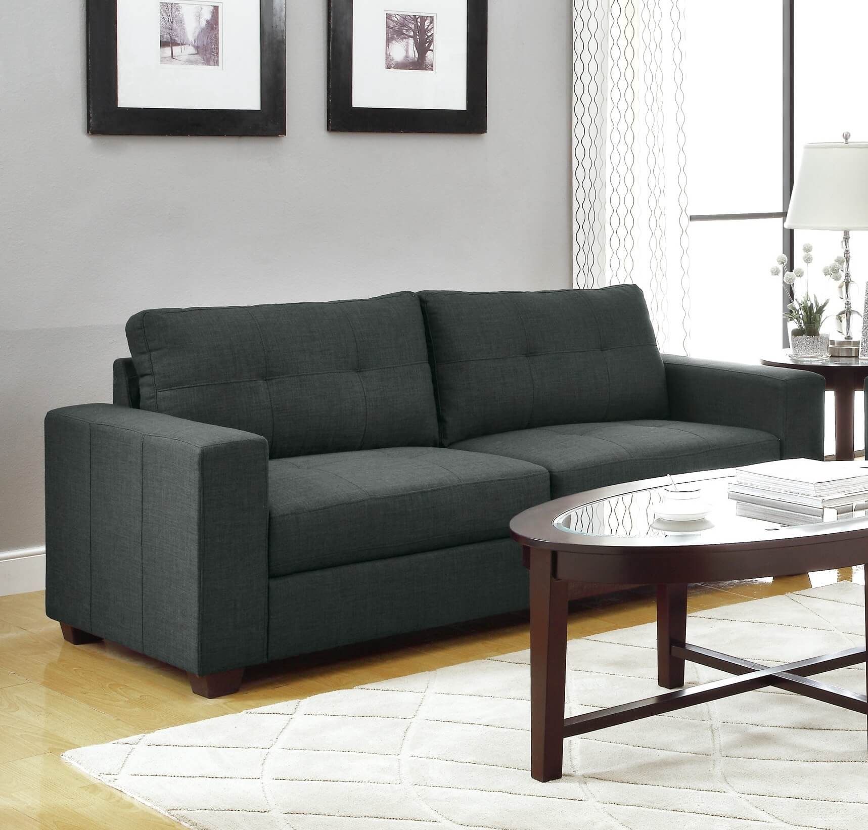 Ashmont Fabric Living Room Set by Homelegance