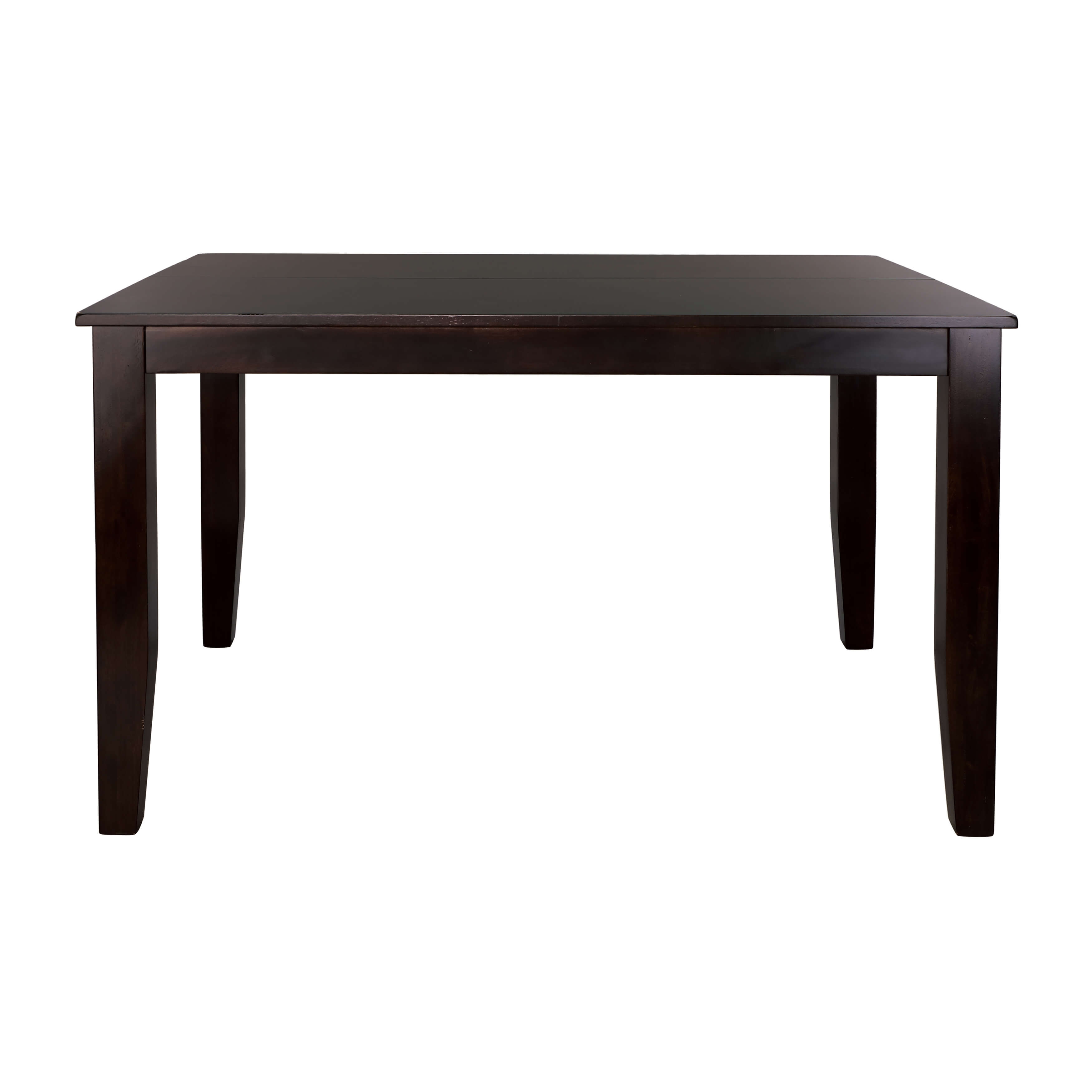 Crown Point Classic Rectangular Wood/Wood Veneer Extendable Counter Dining Table