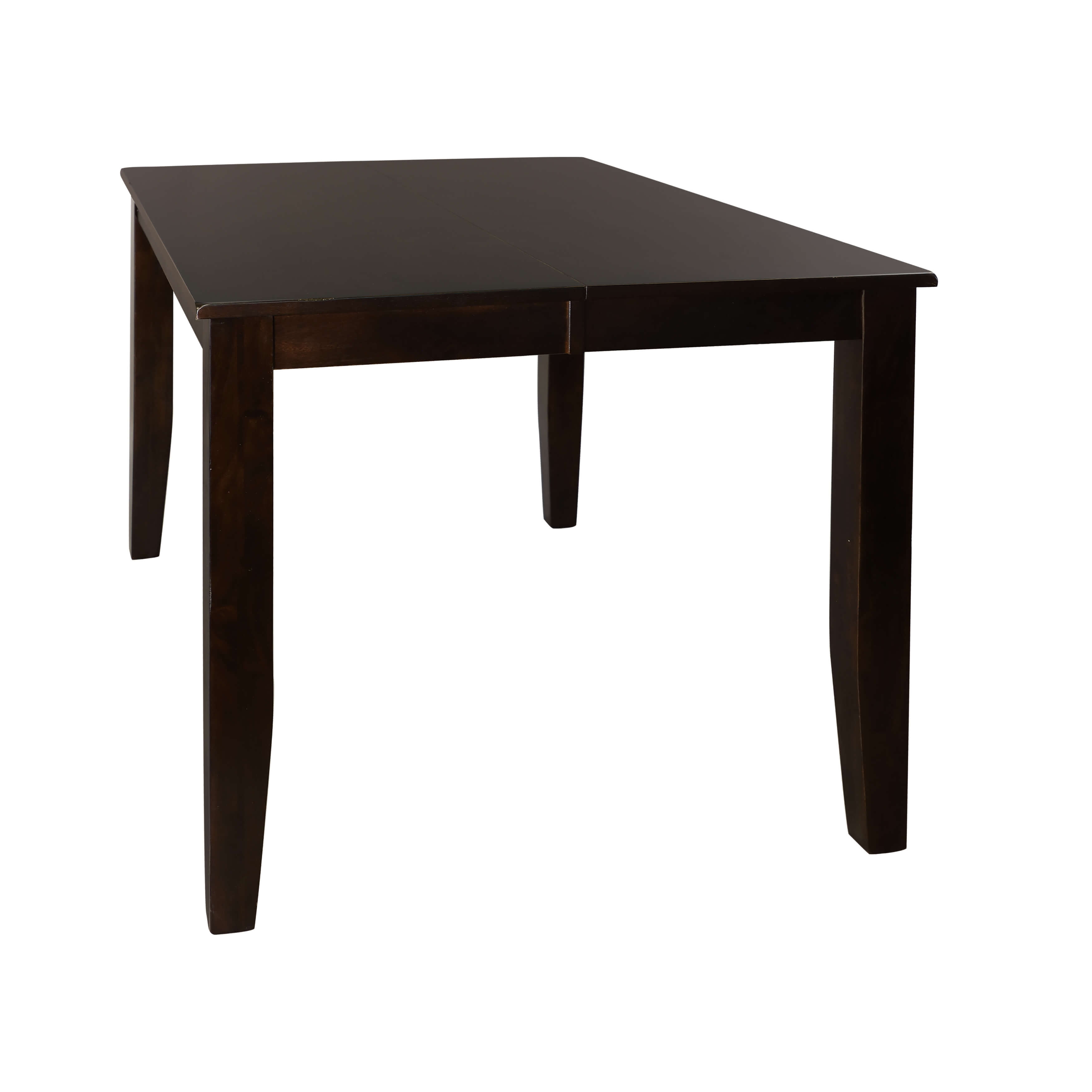 Crown Point Classic Rectangular Wood/Wood Veneer Extendable Counter Dining Table
