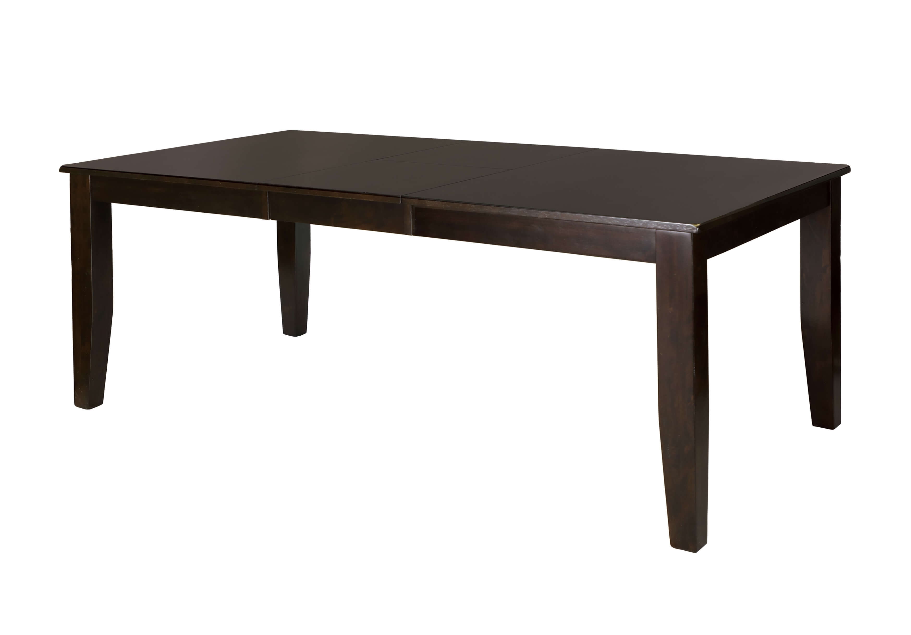 Crown Point Wood/Wood Veneer Extendable Dining Table