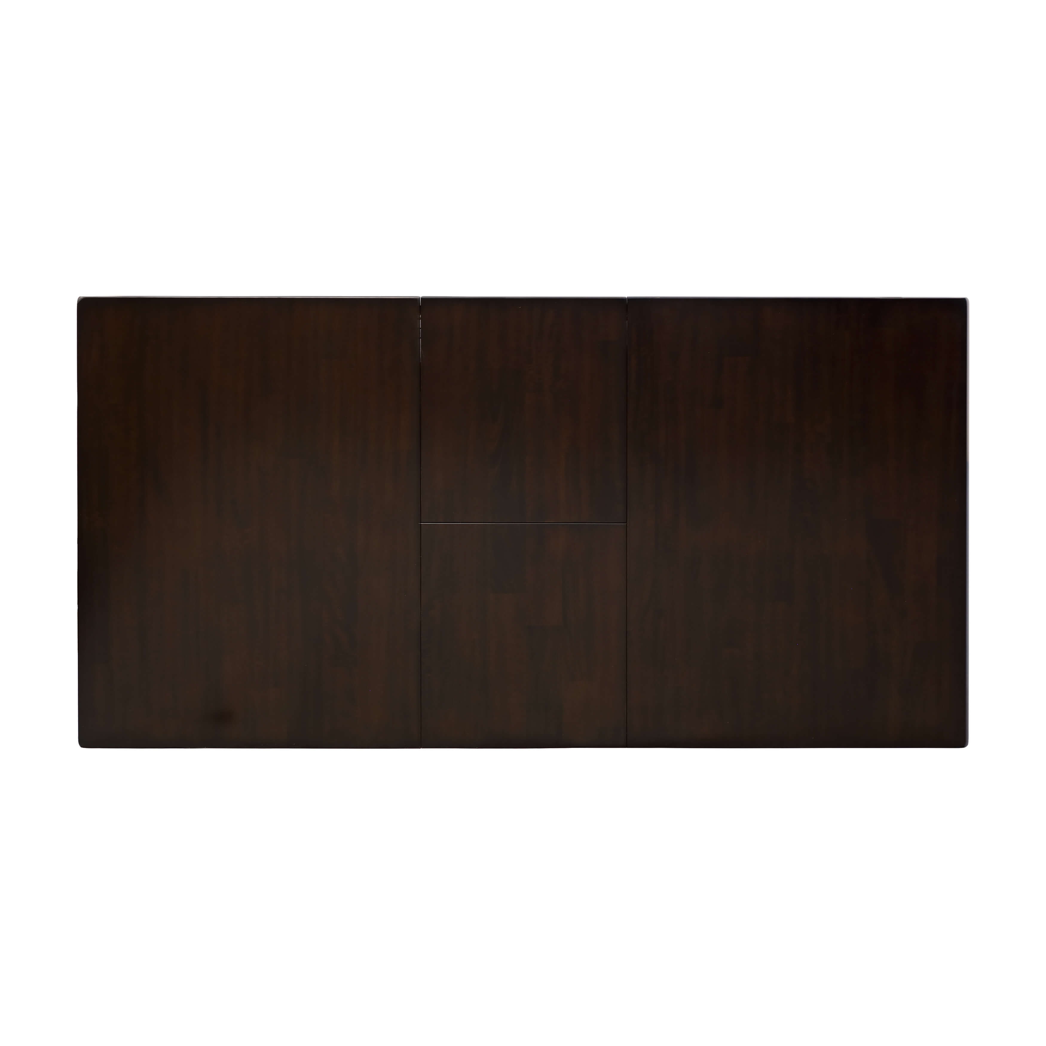 Crown Point Wood/Wood Veneer Extendable Dining Table