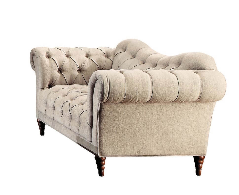 St Claire Fabric Living Room Set by Homelegance
