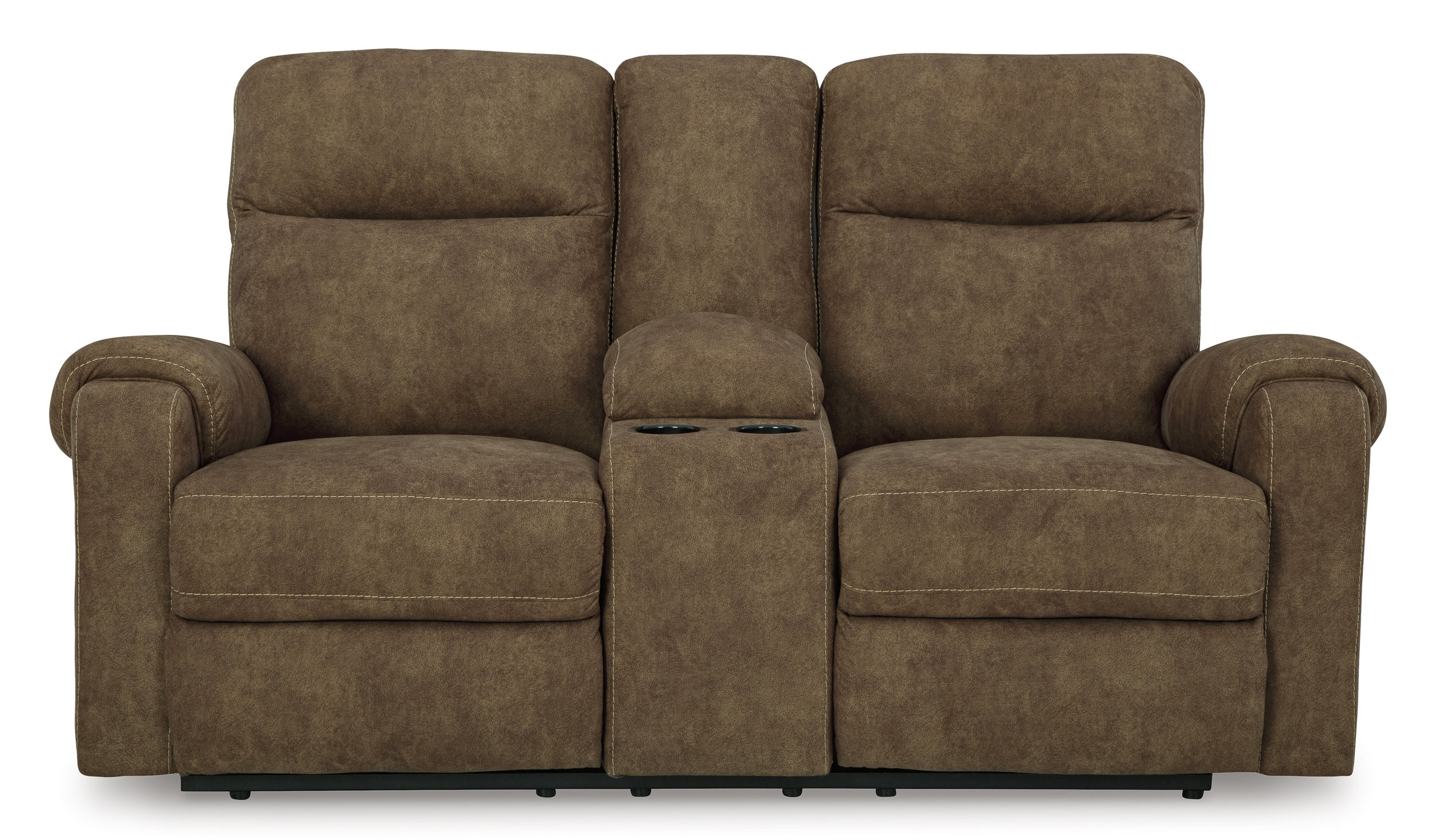 Edenold reclining sofa with console