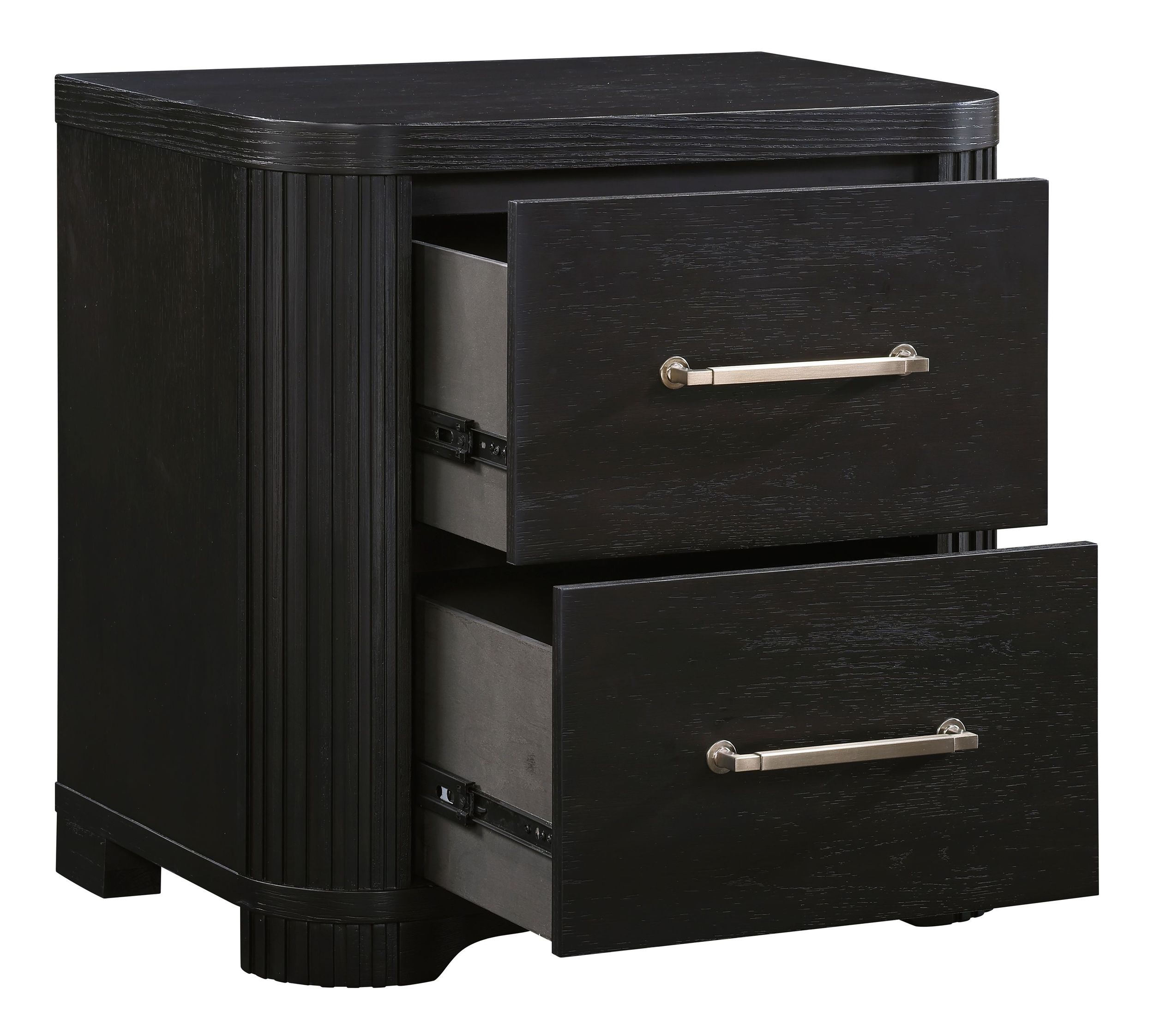 Gilbert Wood 2-Drawer Night Stand