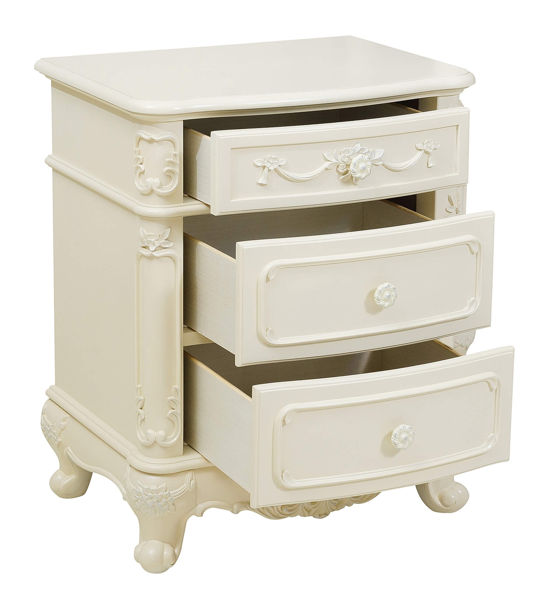 Cinderella Wood/Wood Veneer Nightstand