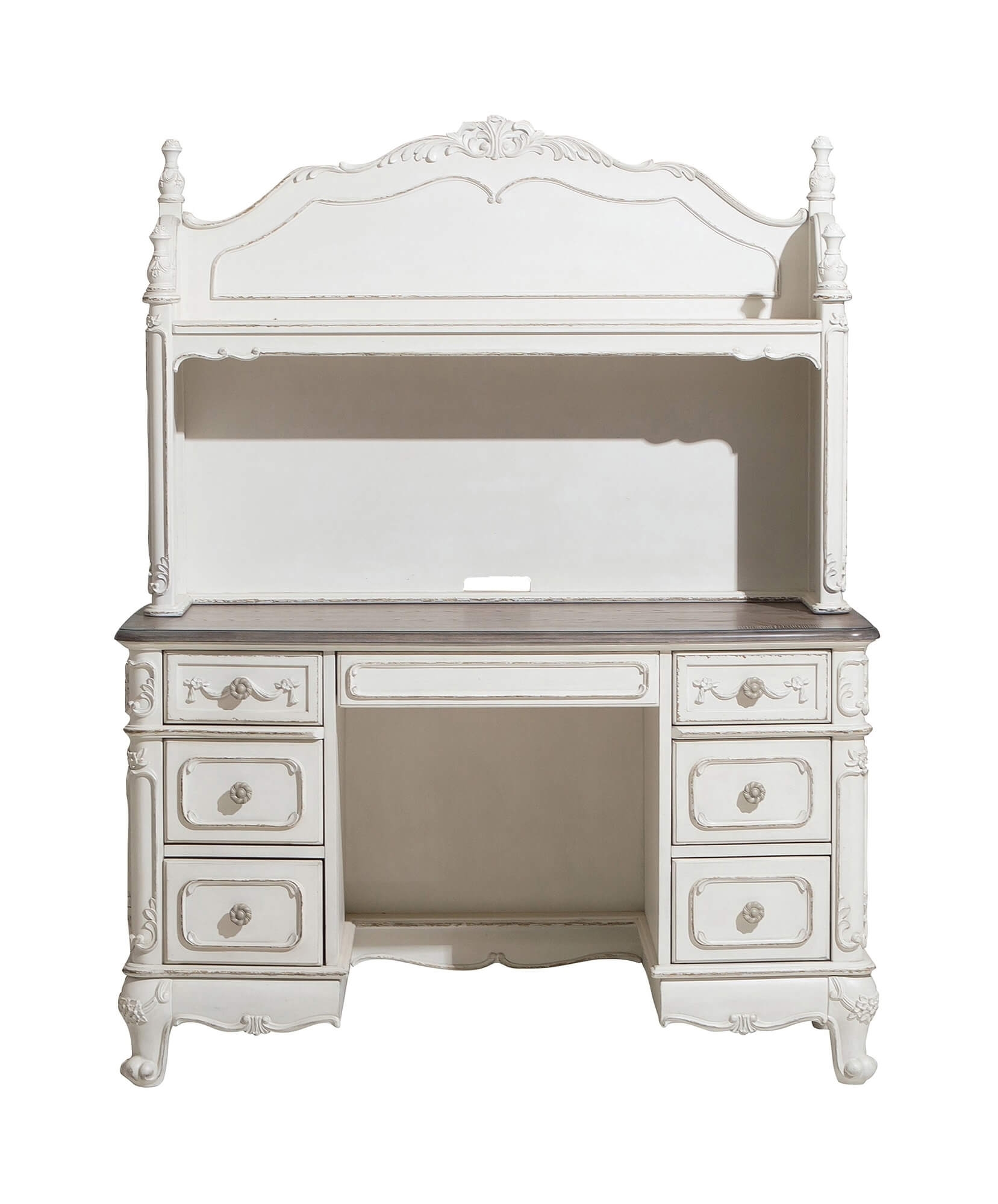 Cinderella Wood/Wood Veneer Writing Desk