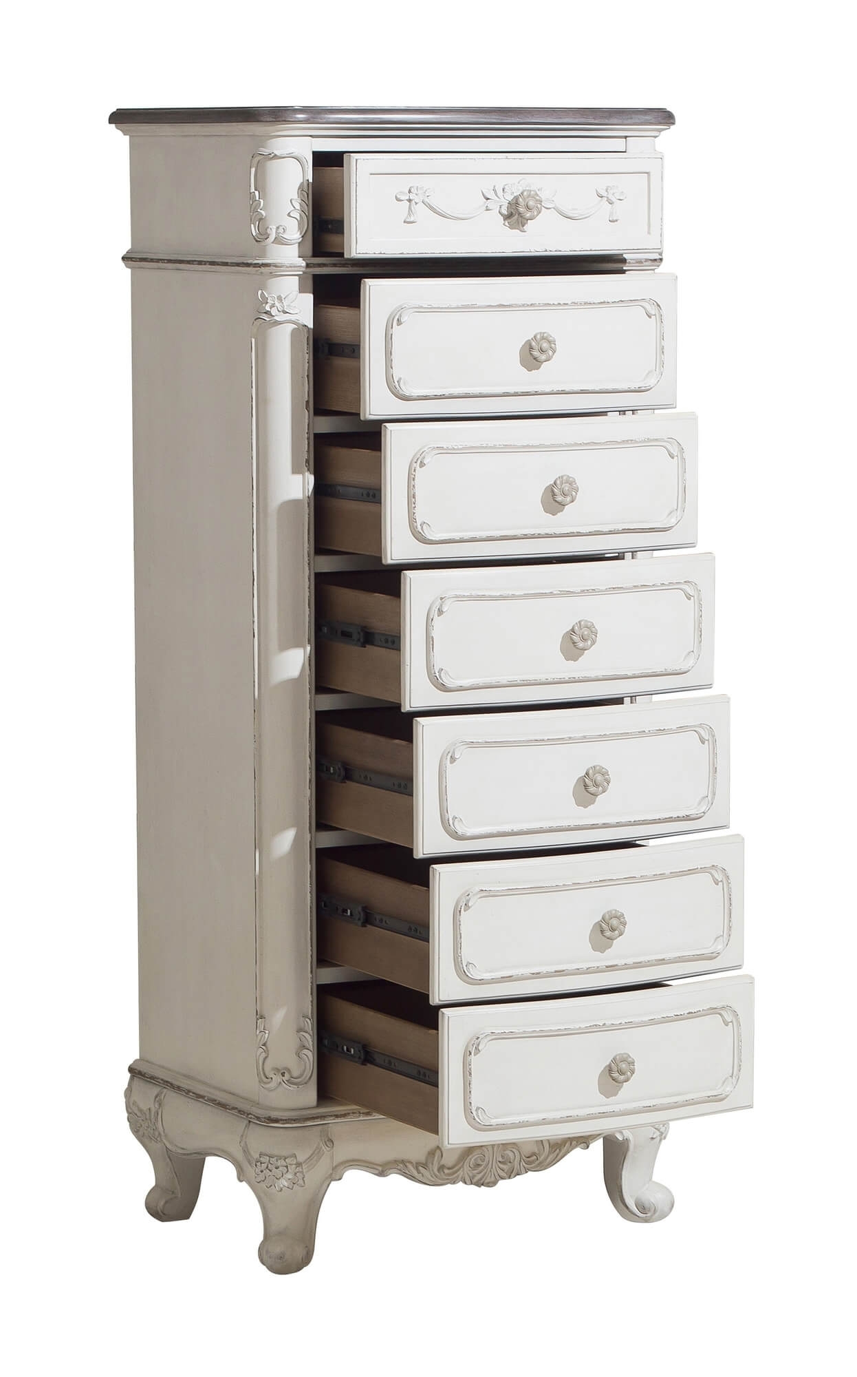 Cinderella Wood/Wood Veneer Tall Chest