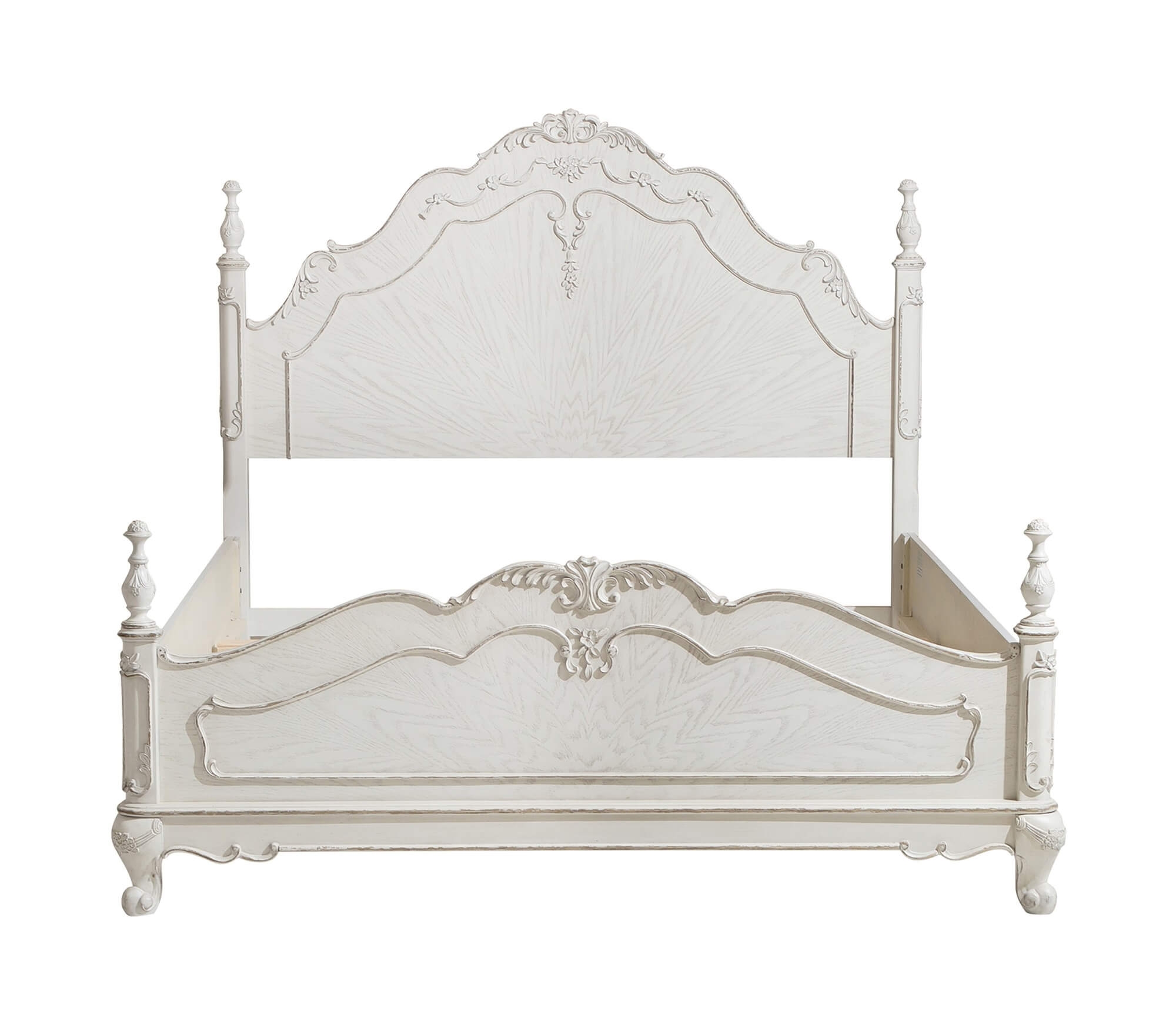 Cinderella Wood/Wood Veneer Bed, Full Size