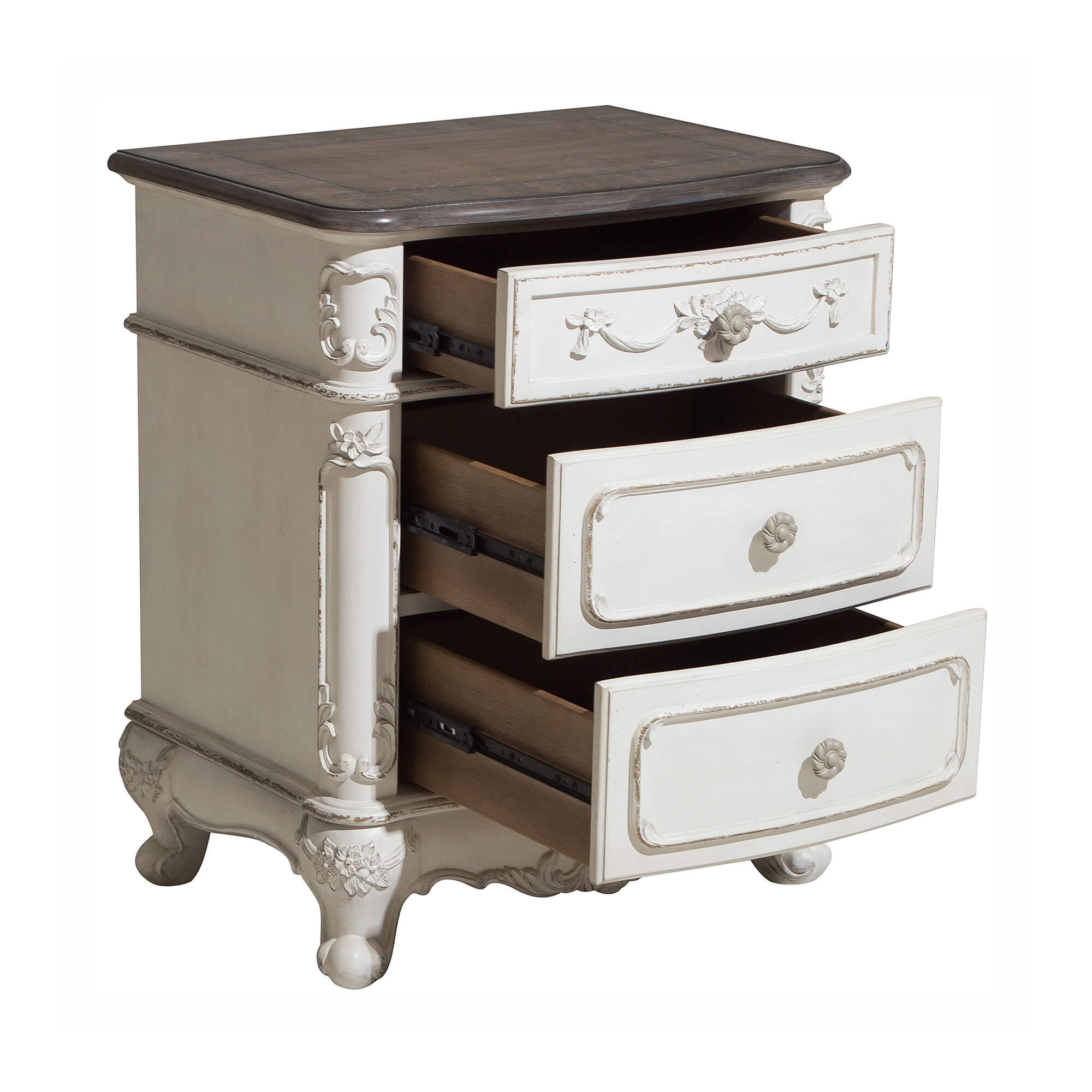 Cinderella Wood/Wood Veneer Nightstand