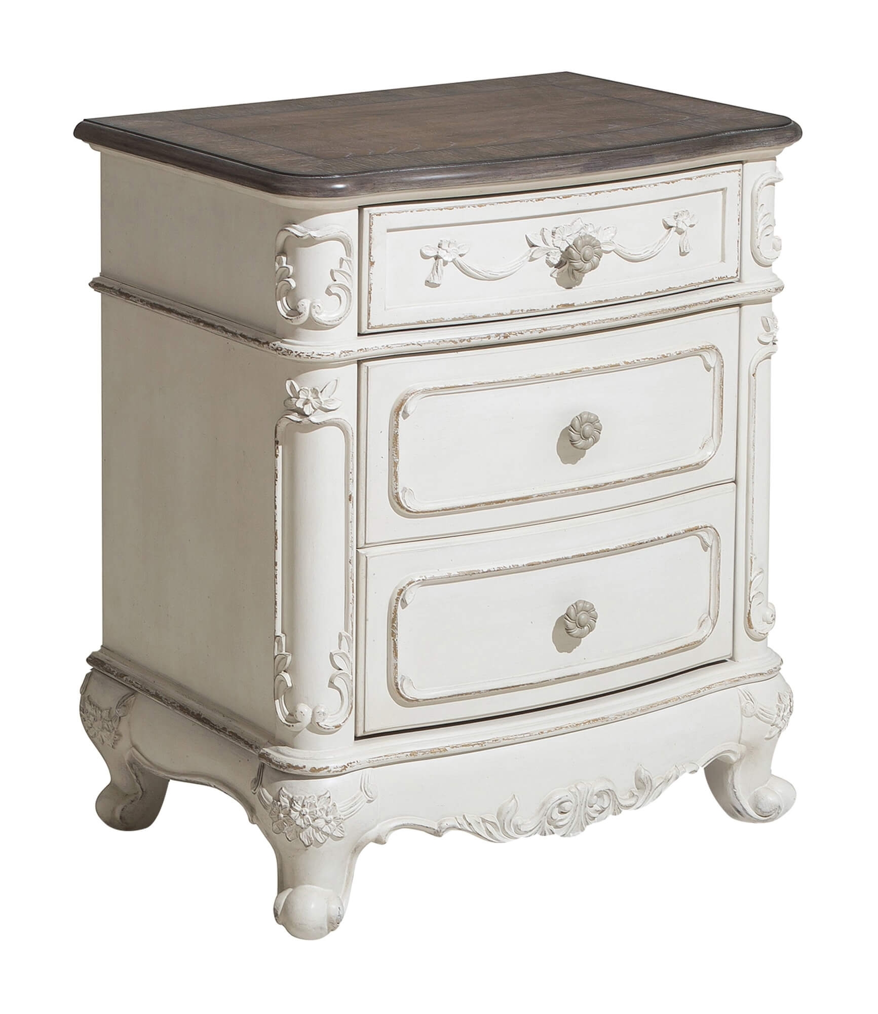 Cinderella Wood/Wood Veneer Nightstand