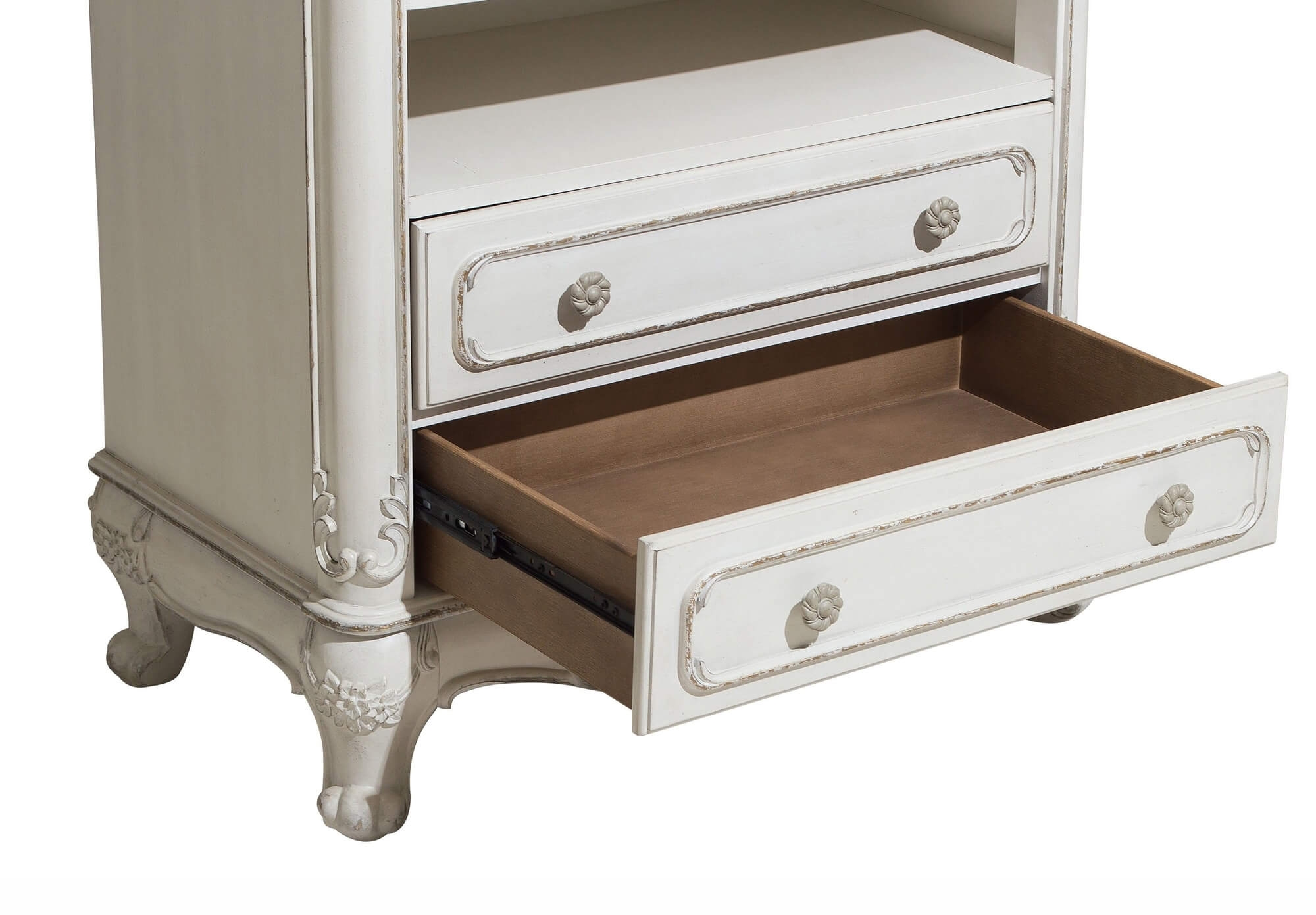 Cinderella Wood/Wood Veneer TV Armoire