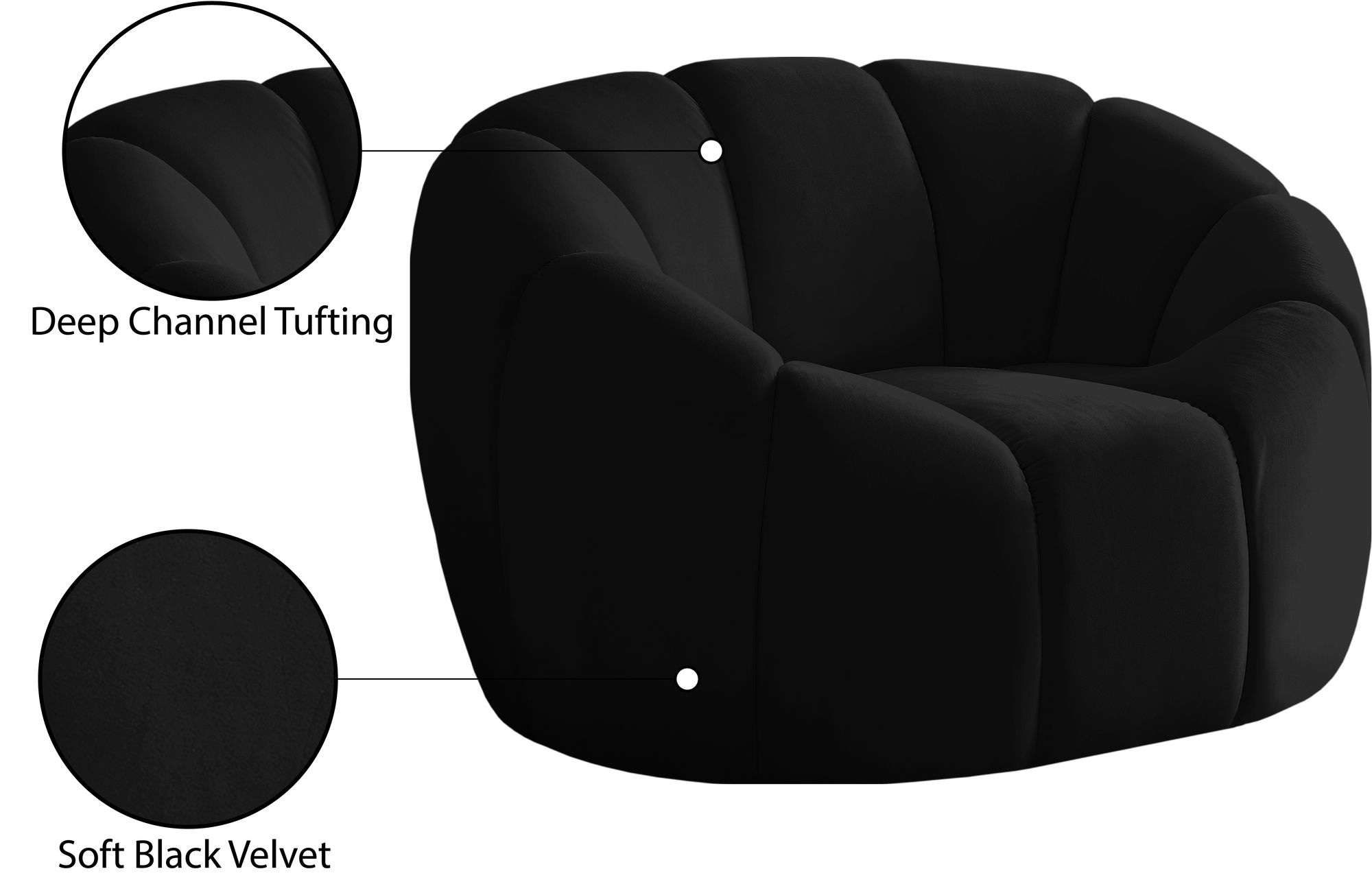 Elijah Velvet Chair