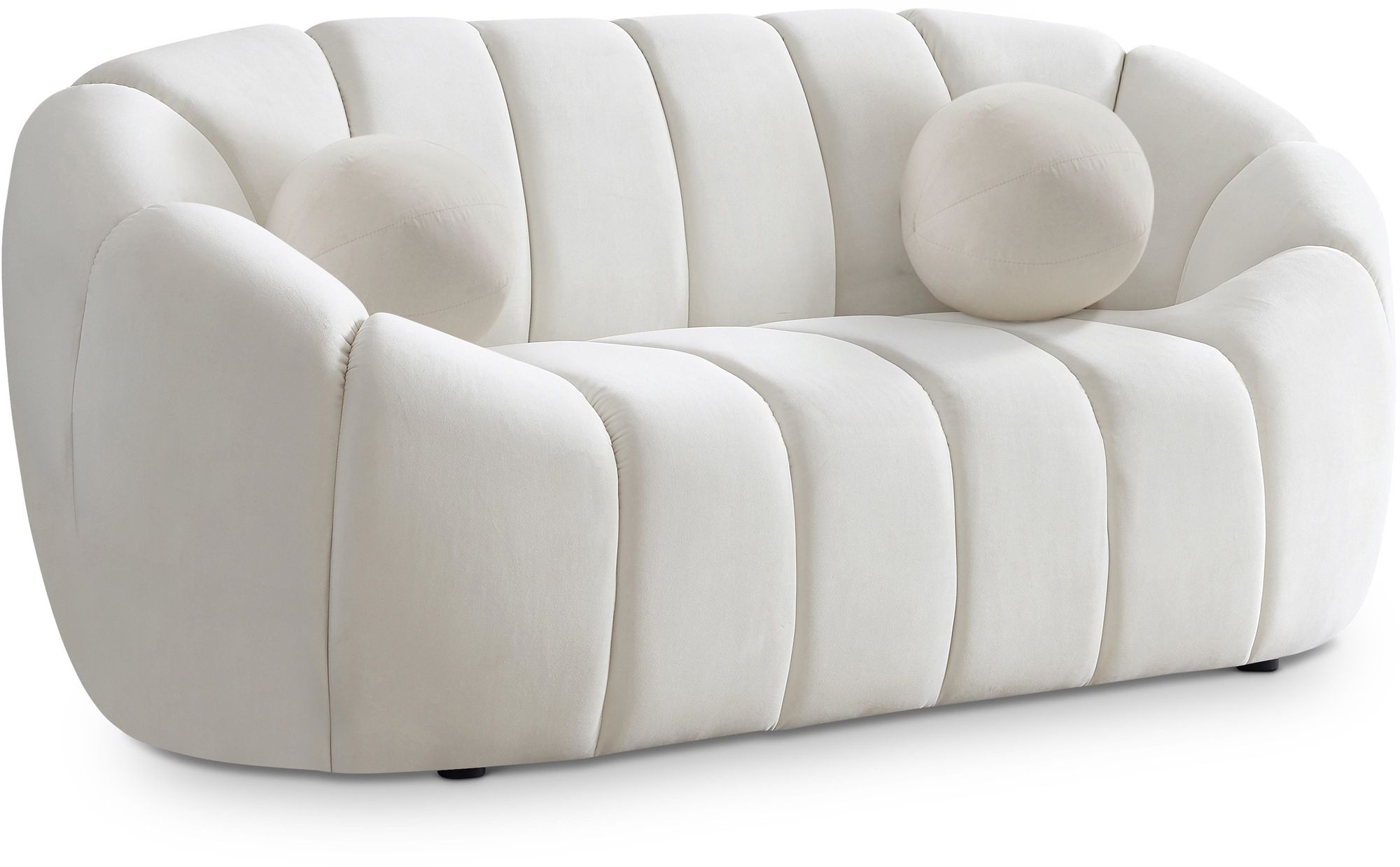 Elijah Velvet Loveseat
