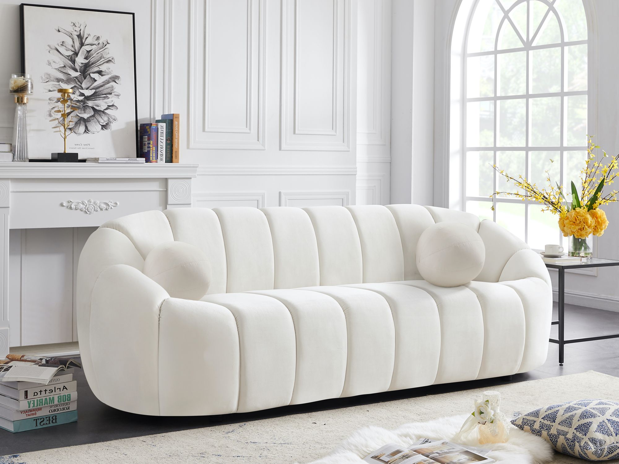 Elijah Velvet Sofa