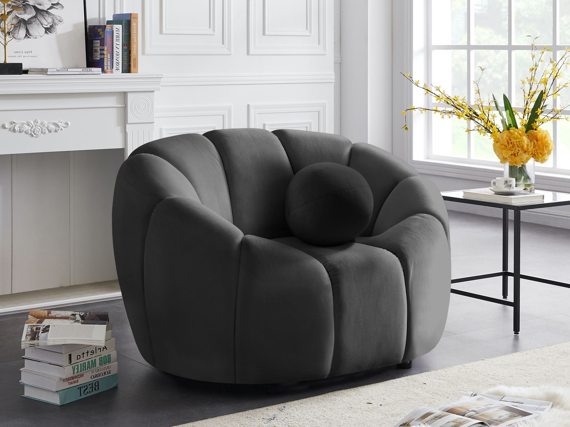 Elijah Velvet Chair