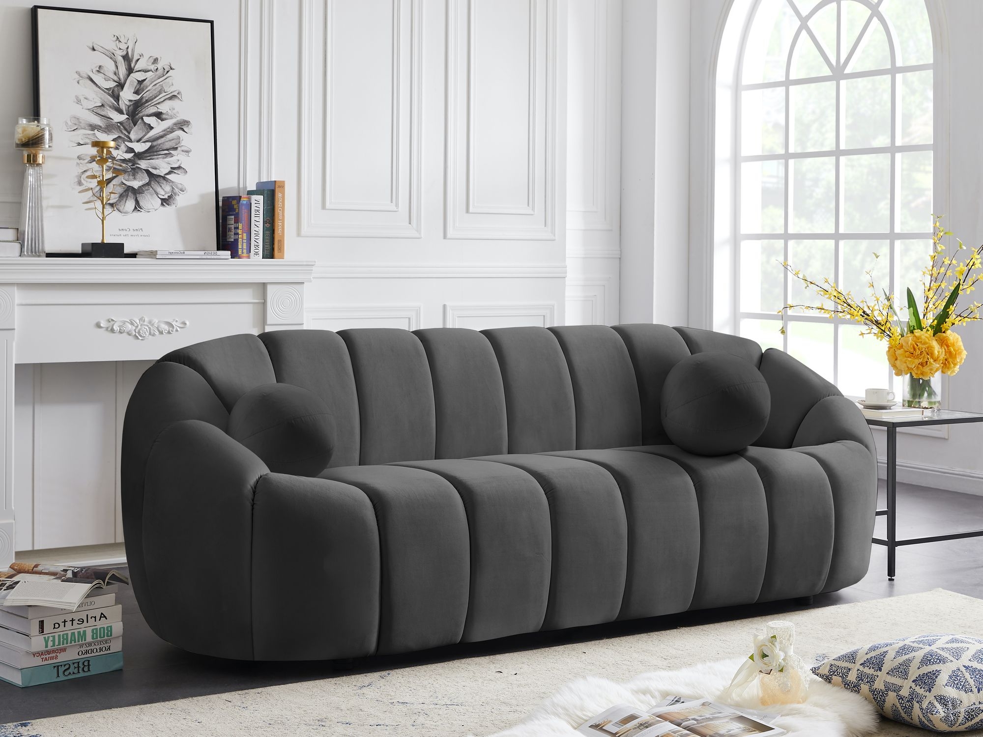 Elijah Velvet Sofa