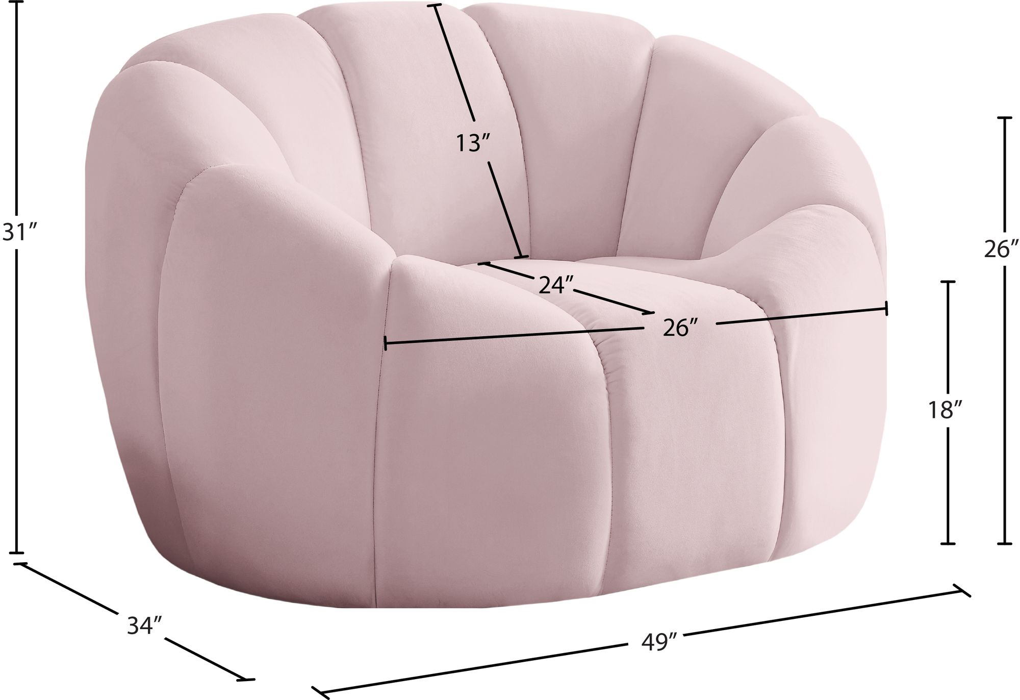 Elijah Velvet Chair