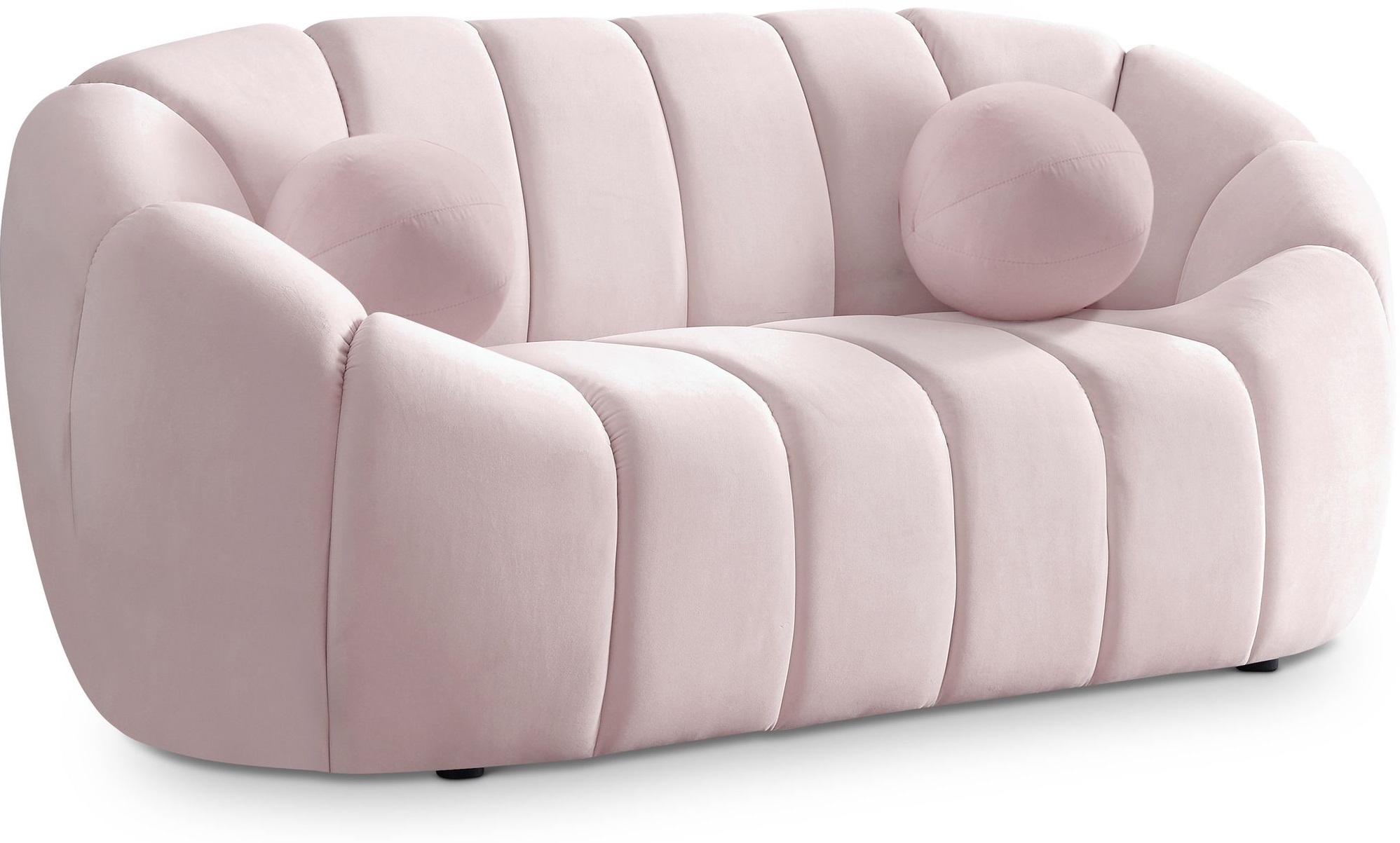 Elijah Velvet Loveseat