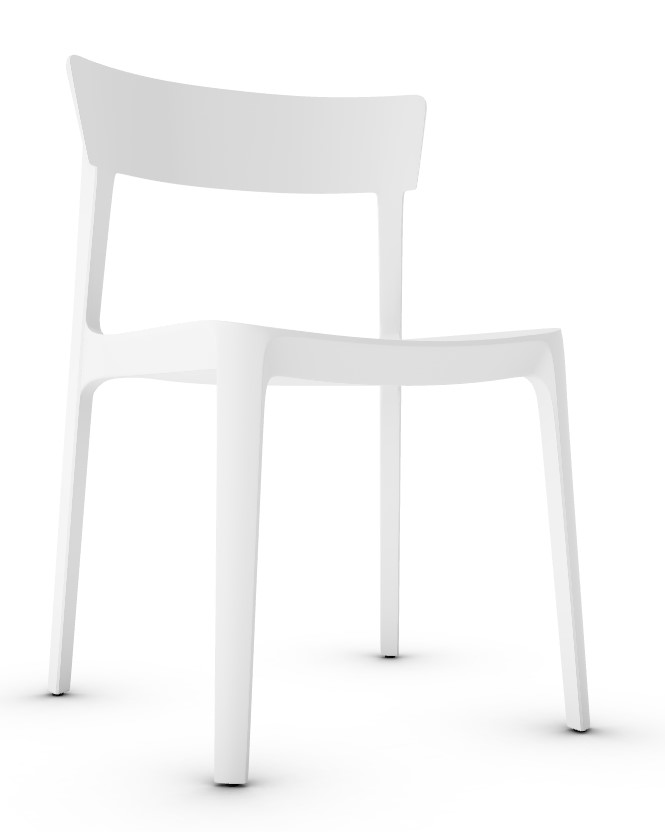 Skin Recycled Polypropylene Dining Chair