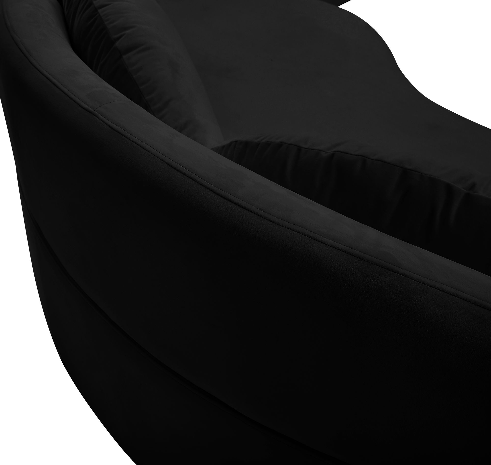 Vivacious 169" 3-Piece Velvet Sectional