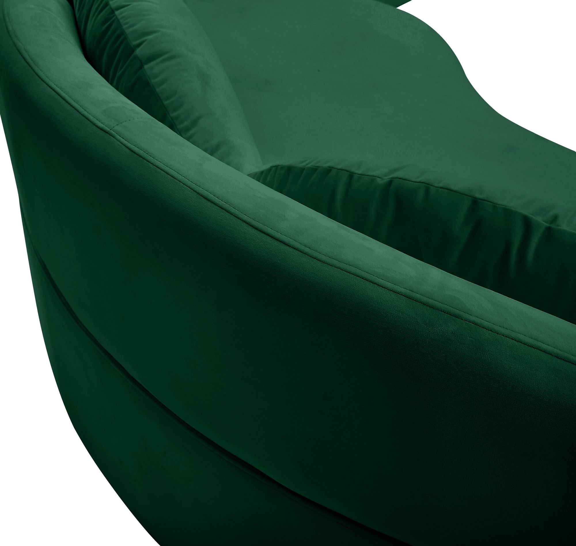Vivacious 169" 3-Piece Velvet Sectional