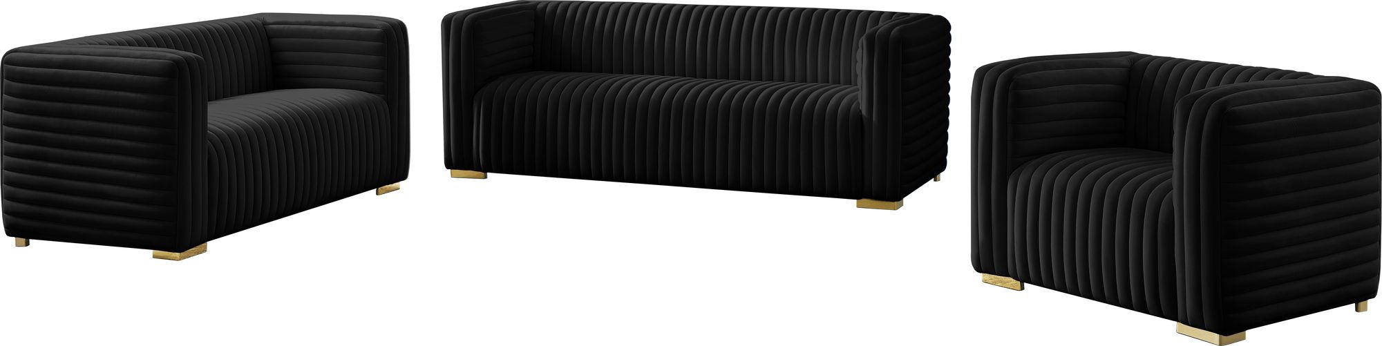Ravish Velvet Loveseat
