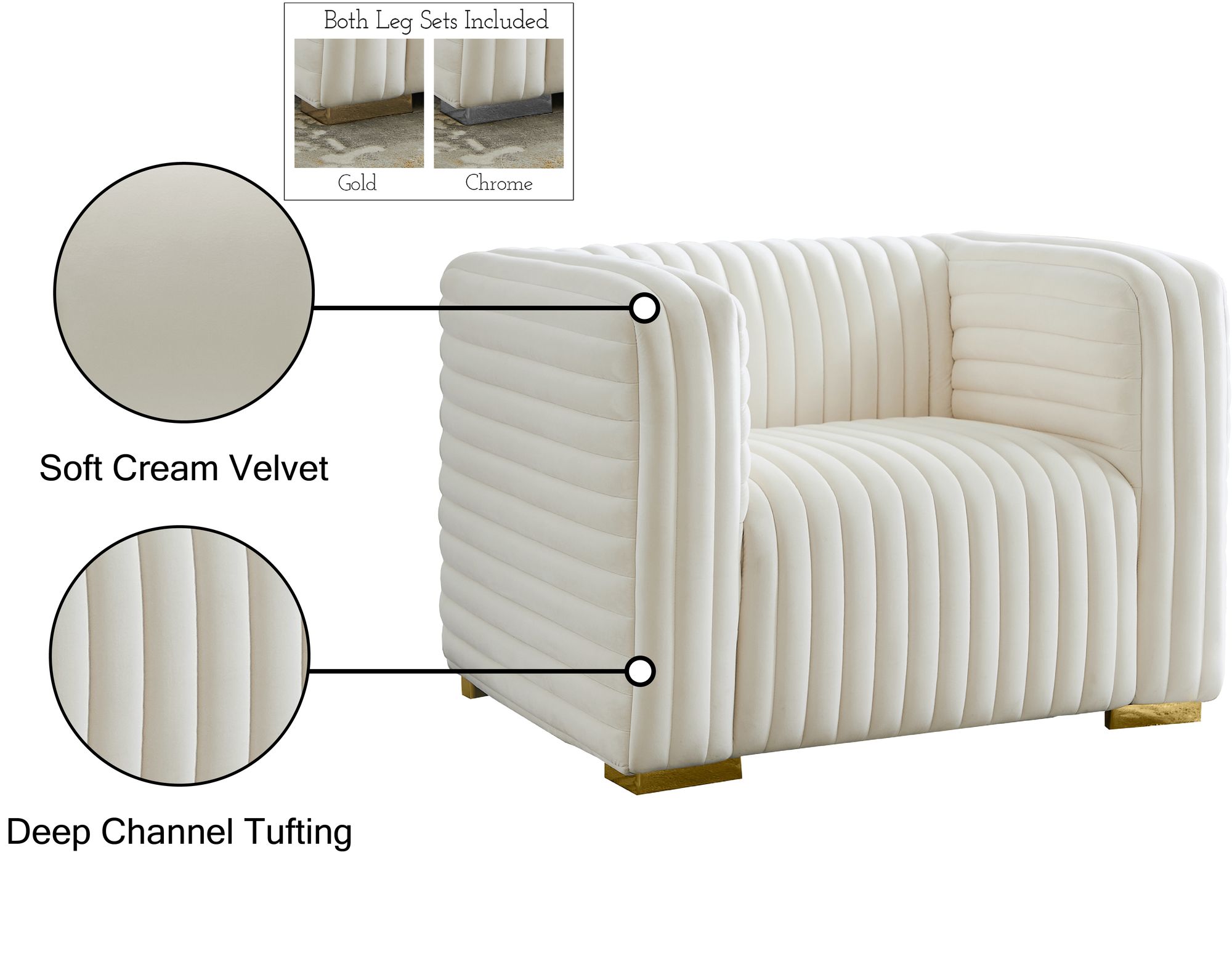 Ravish Velvet Chair
