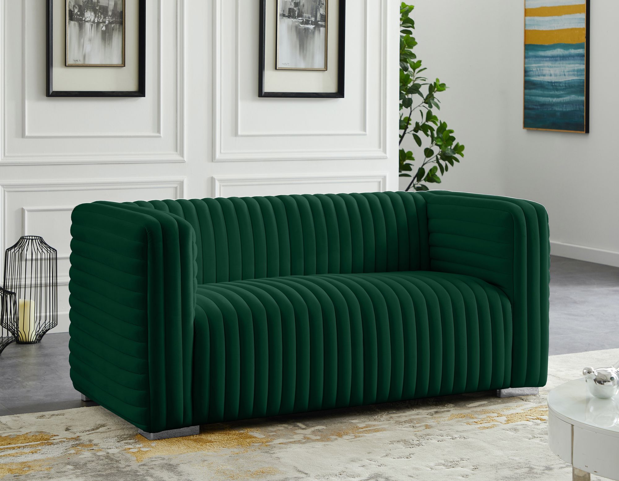 Ravish Velvet Loveseat