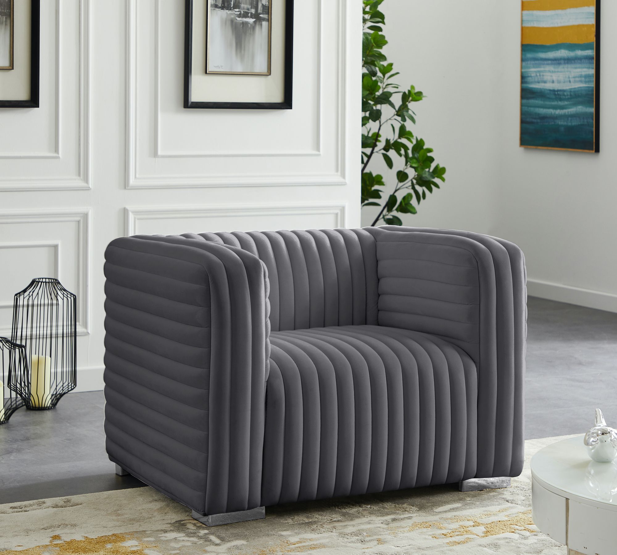 Ravish Velvet Chair