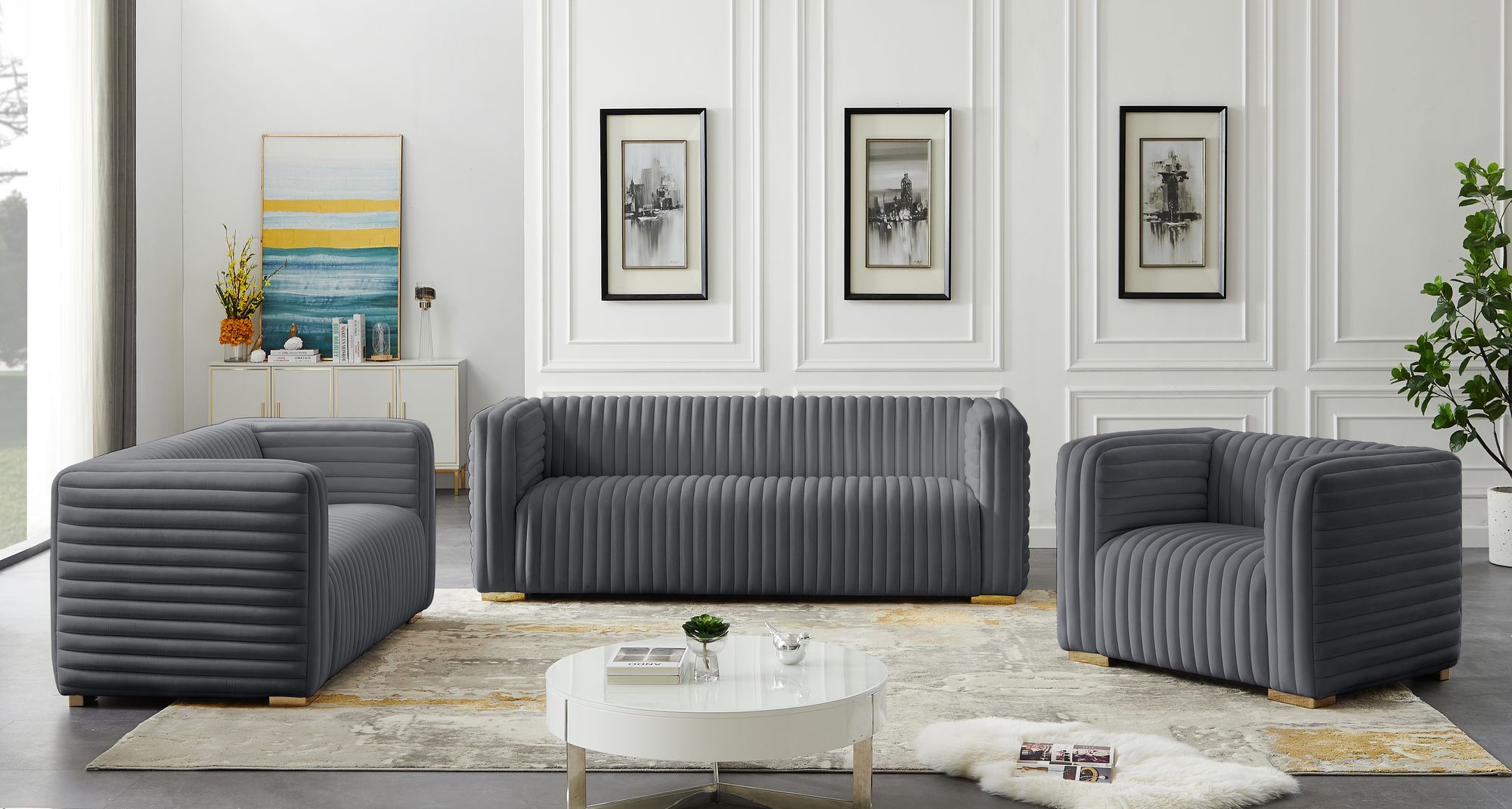 Ravish Velvet Loveseat