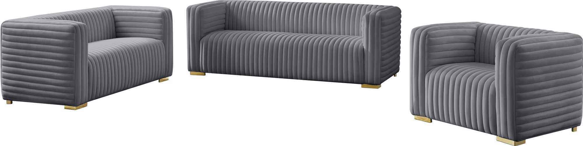 Ravish Velvet Loveseat