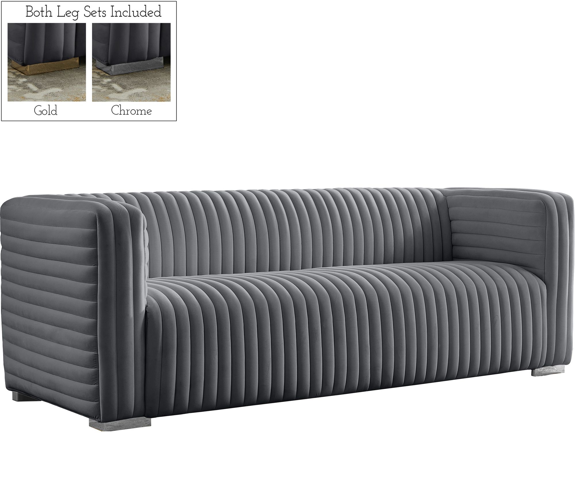 Ravish Velvet Sofa